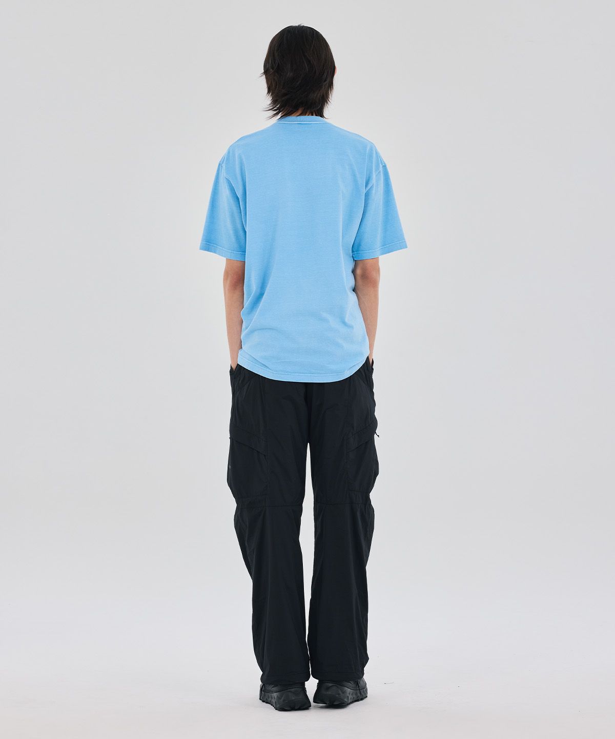 헬리녹스 웨어(HELINOX WEAR) 가먼트 다잉 반팔티셔츠_Cyan Blue
