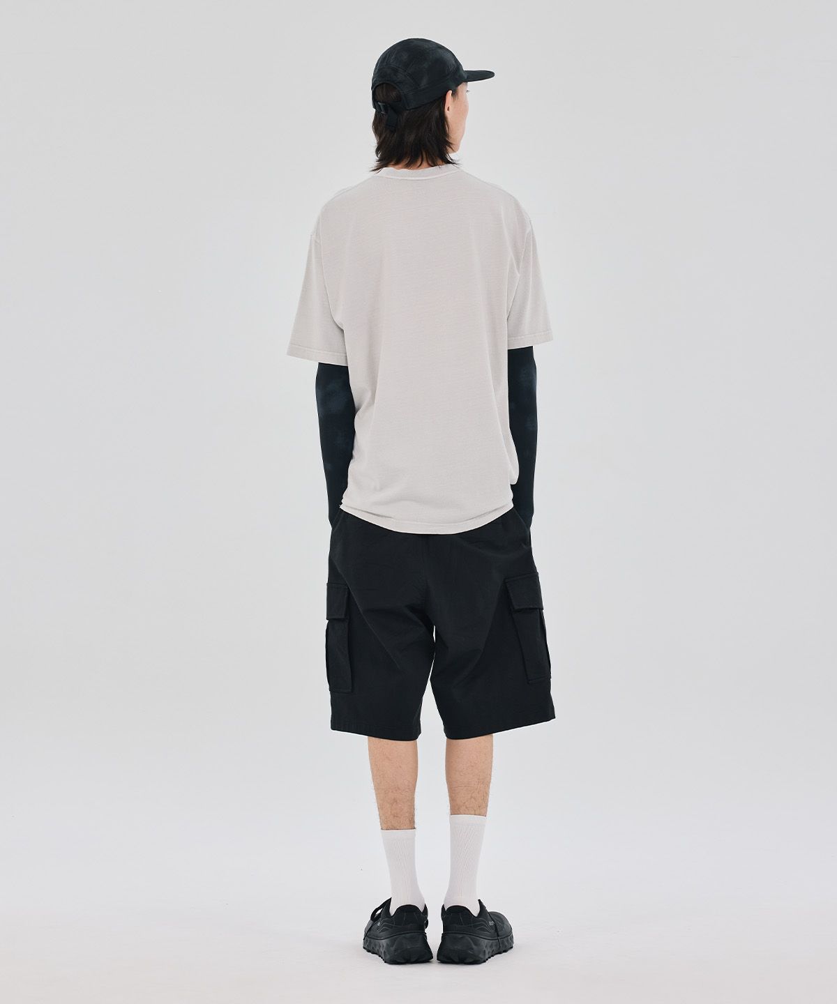 헬리녹스 웨어(HELINOX WEAR) 가먼트 다잉 반팔티셔츠_Light Gray