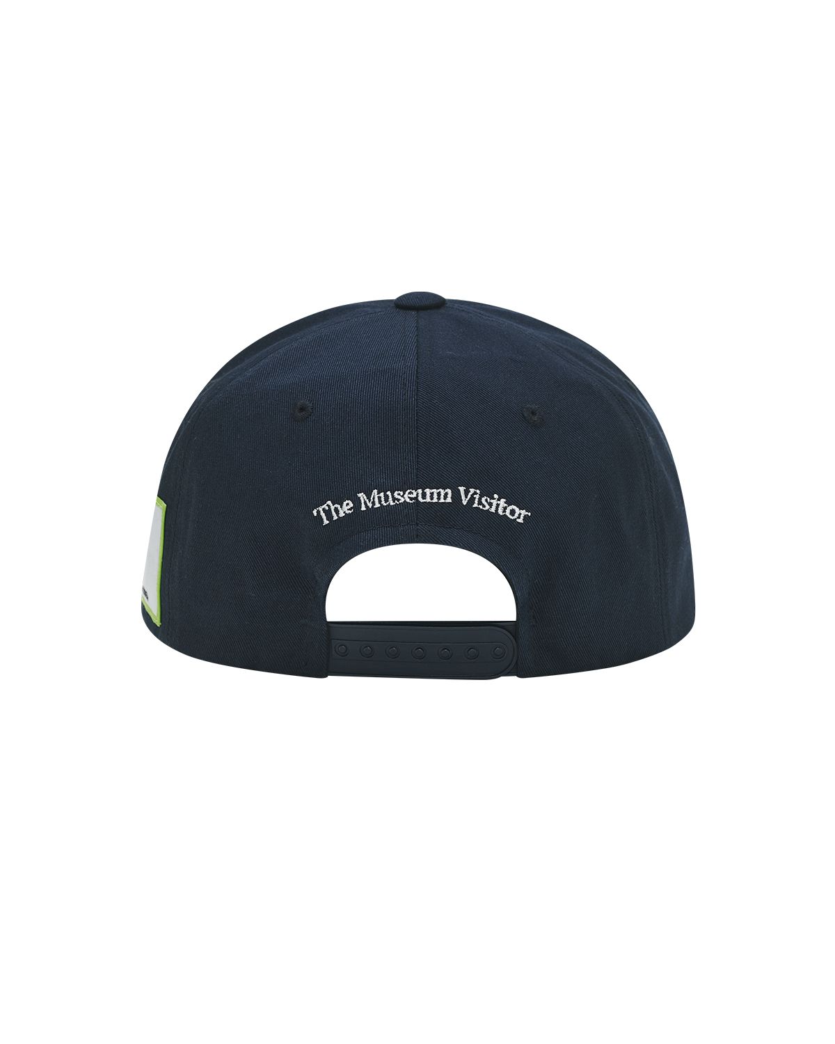 더뮤지엄비지터(THEMUSEUMVISITOR) AD EMBROIDERY LOGO BALL CAP (NAVY)