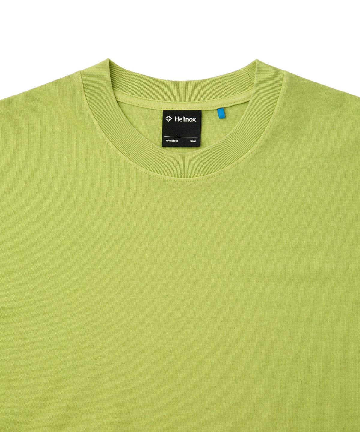 헬리녹스 웨어(HELINOX WEAR) 가먼트 다잉 반팔티셔츠_Neon Green