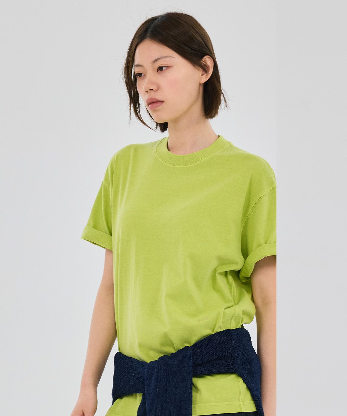 헬리녹스 웨어(HELINOX WEAR) 가먼트 다잉 반팔티셔츠_Neon Green