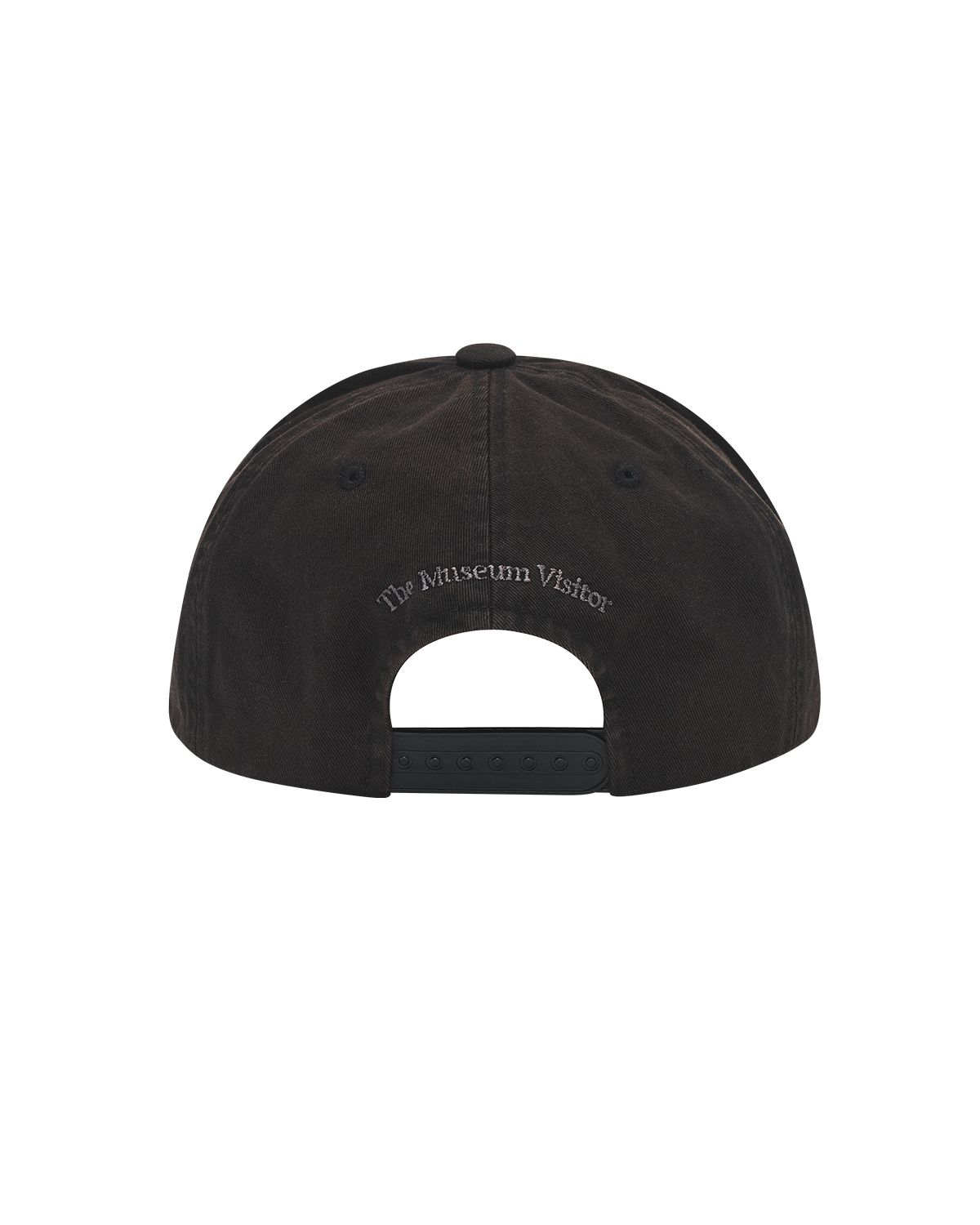 더뮤지엄비지터(THEMUSEUMVISITOR) LOVE IN WASHED BALL CAP (BLACK)
