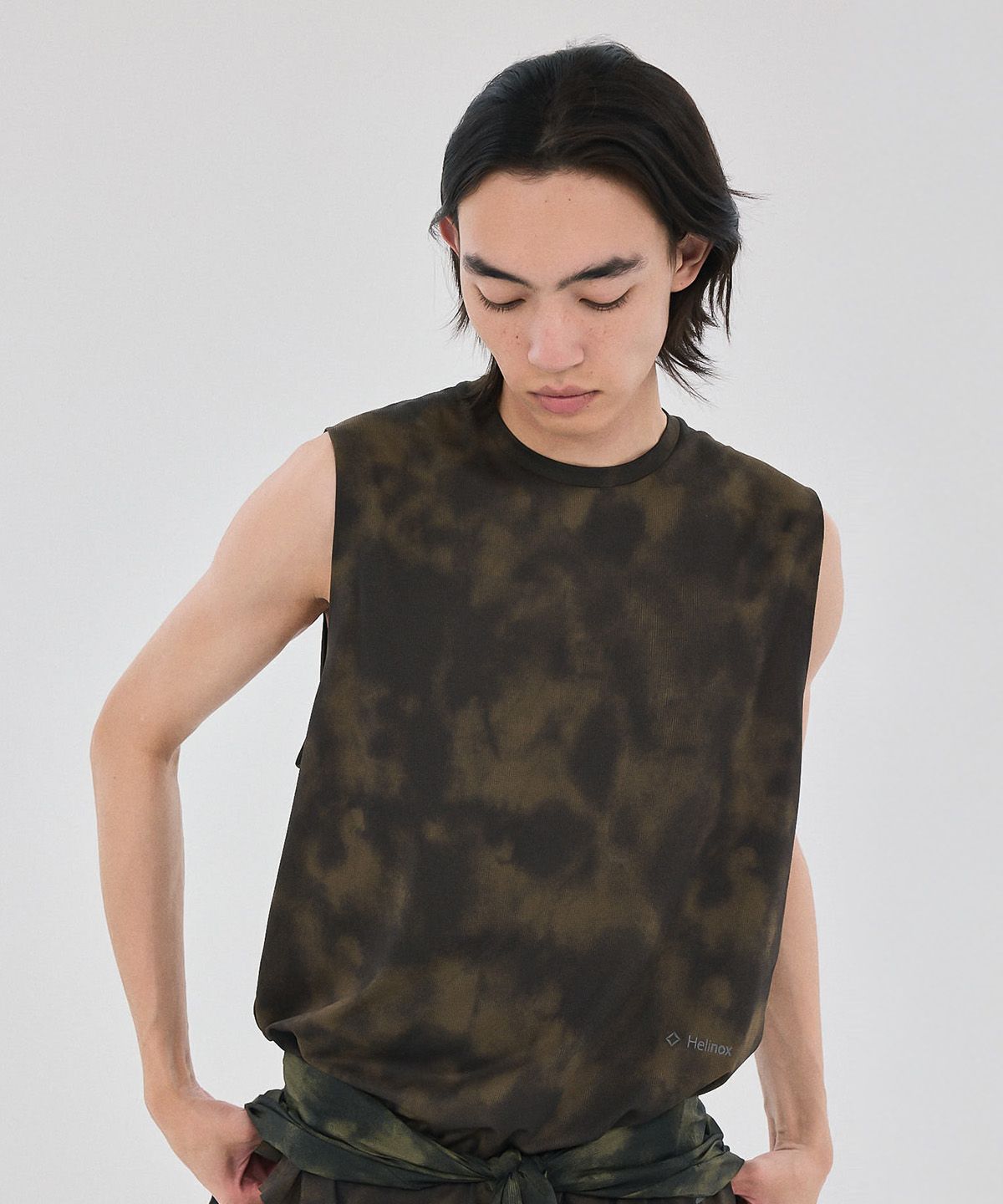 헬리녹스 웨어(HELINOX WEAR) 네츄럴 카모 슬리브리스_Khaki