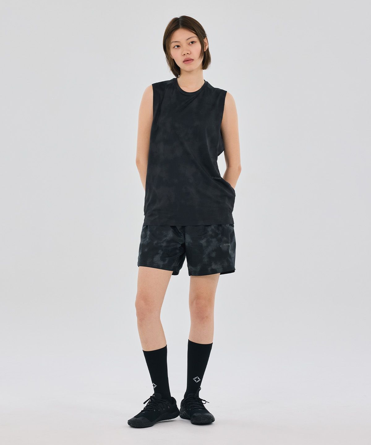 헬리녹스 웨어(HELINOX WEAR) 네츄럴 카모 슬리브리스_Dark Gray
