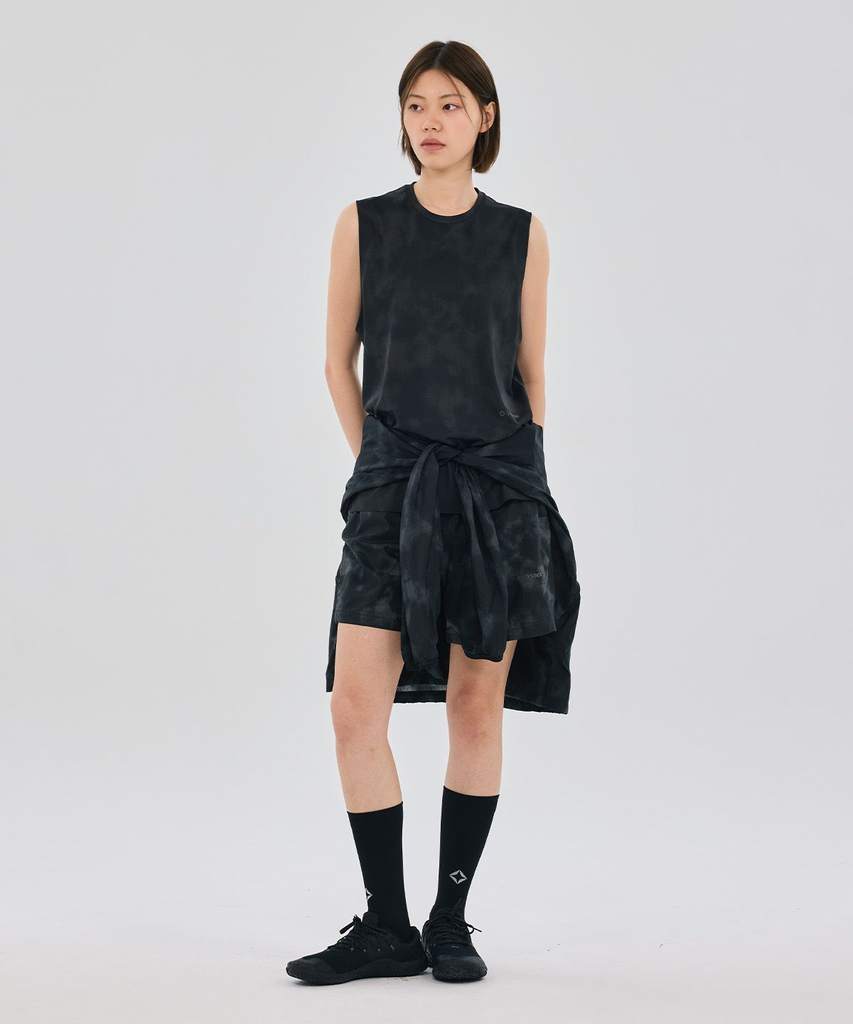 헬리녹스 웨어(HELINOX WEAR) 네츄럴 카모 슬리브리스_Dark Gray