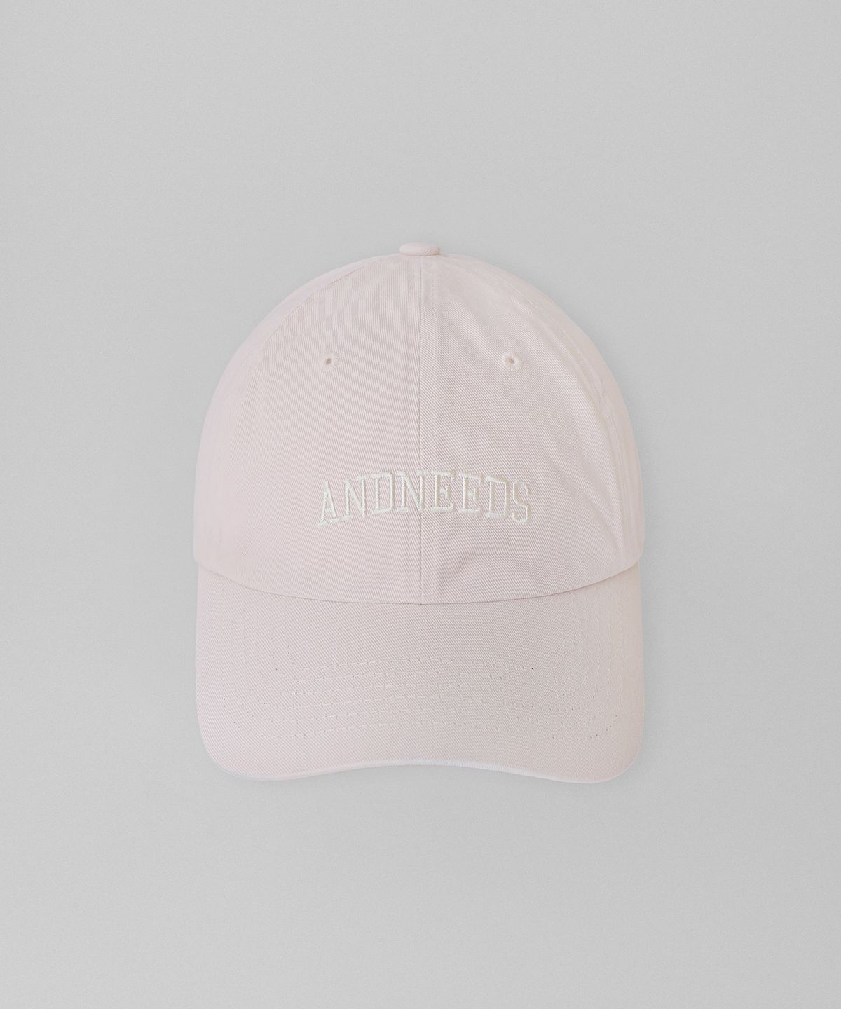 앤니즈(ANDNEEDS) Tipo logo ball cap (pink)