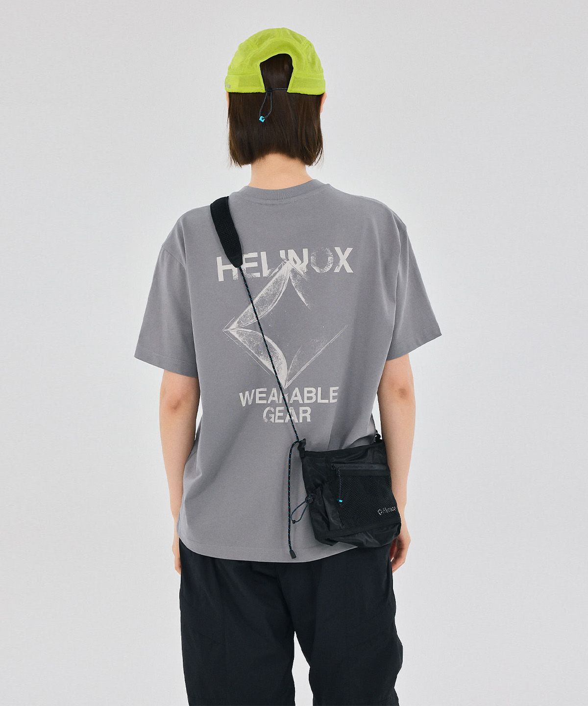 헬리녹스 웨어(HELINOX WEAR) 경량 5패널 캡_Neon Green