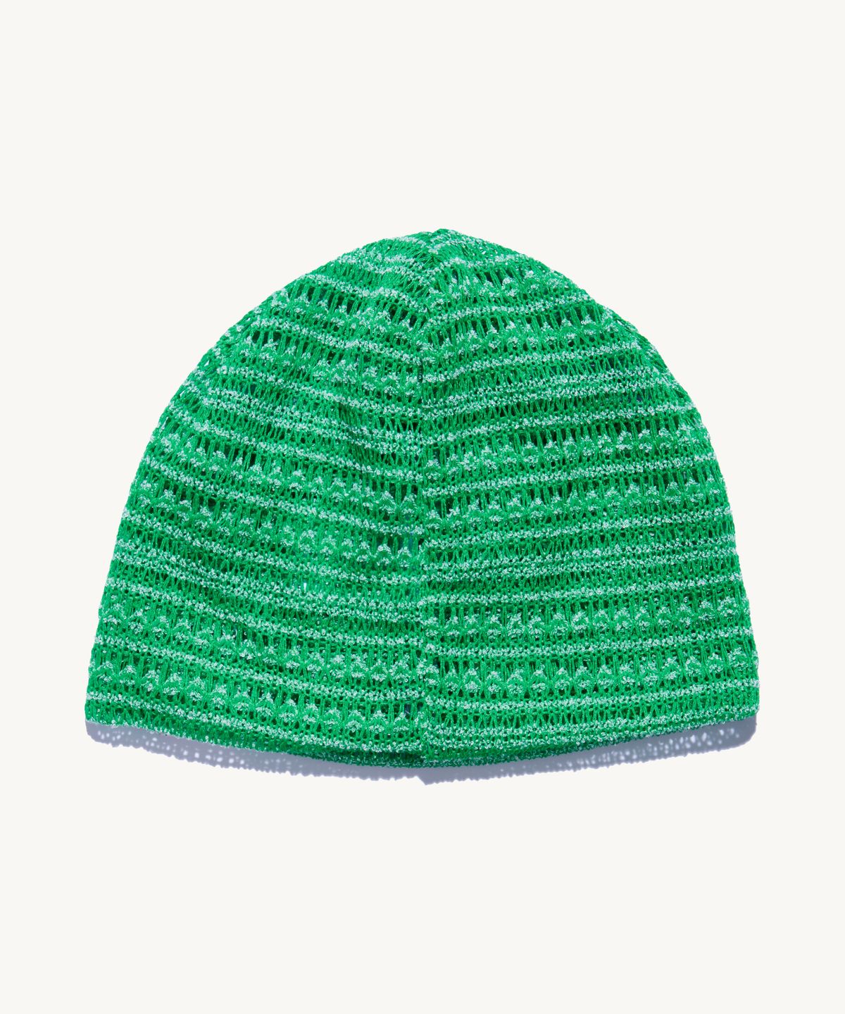 낫뉴(NOT NEW) nn Label Stripe Beanie Green