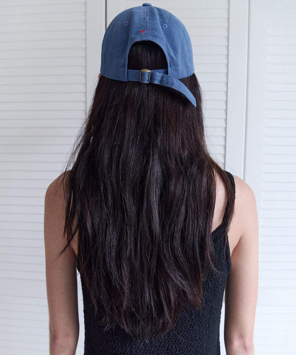 앤니즈(ANDNEEDS) Tipo logo ball cap (blue)