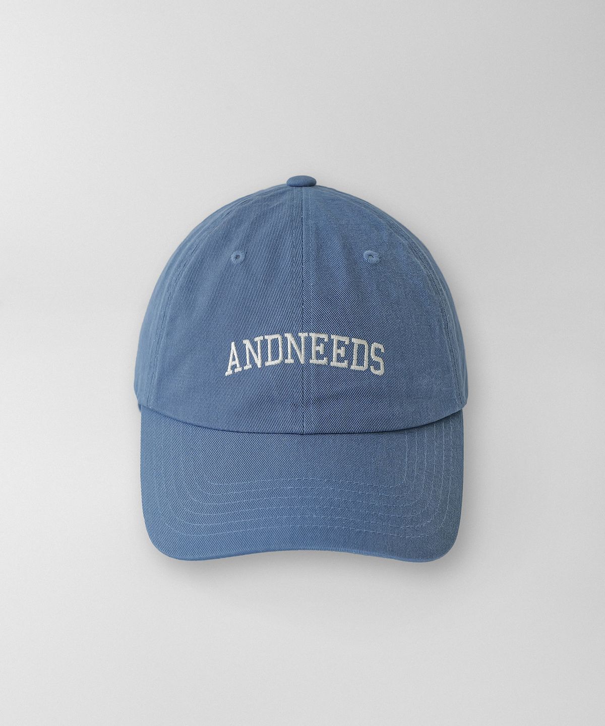 앤니즈(ANDNEEDS) Tipo logo ball cap (blue)