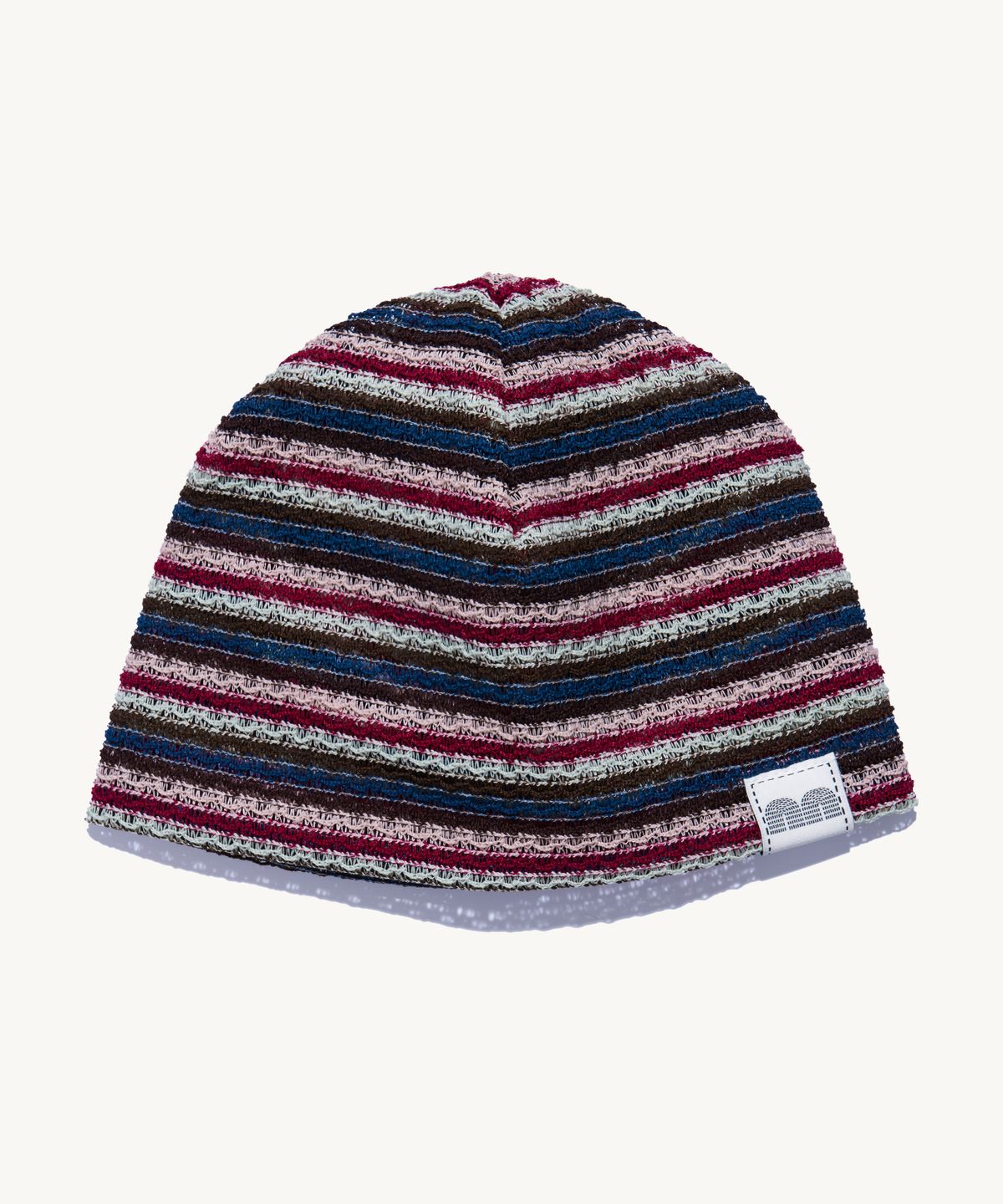 낫뉴(NOT NEW) Summer nn Label Pattern Beanie Khaki