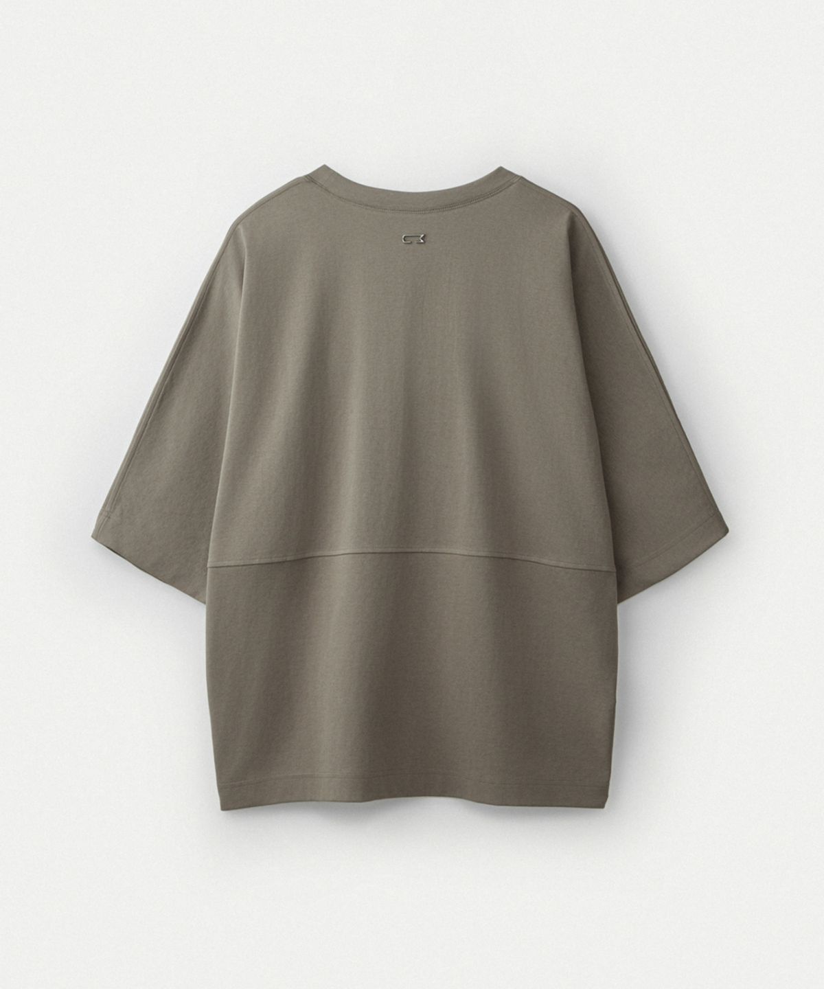 우마뭉(UMARMUNG) Dolman Sleeve Oversized T Shirts_Olive