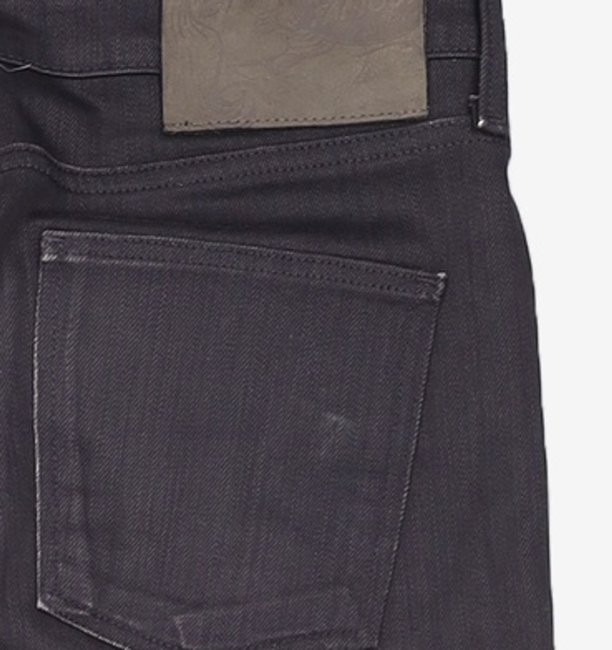 네이키드앤페이머스(NAKED&FAMOUS) SkinnyGuy Black Power Stretch 34