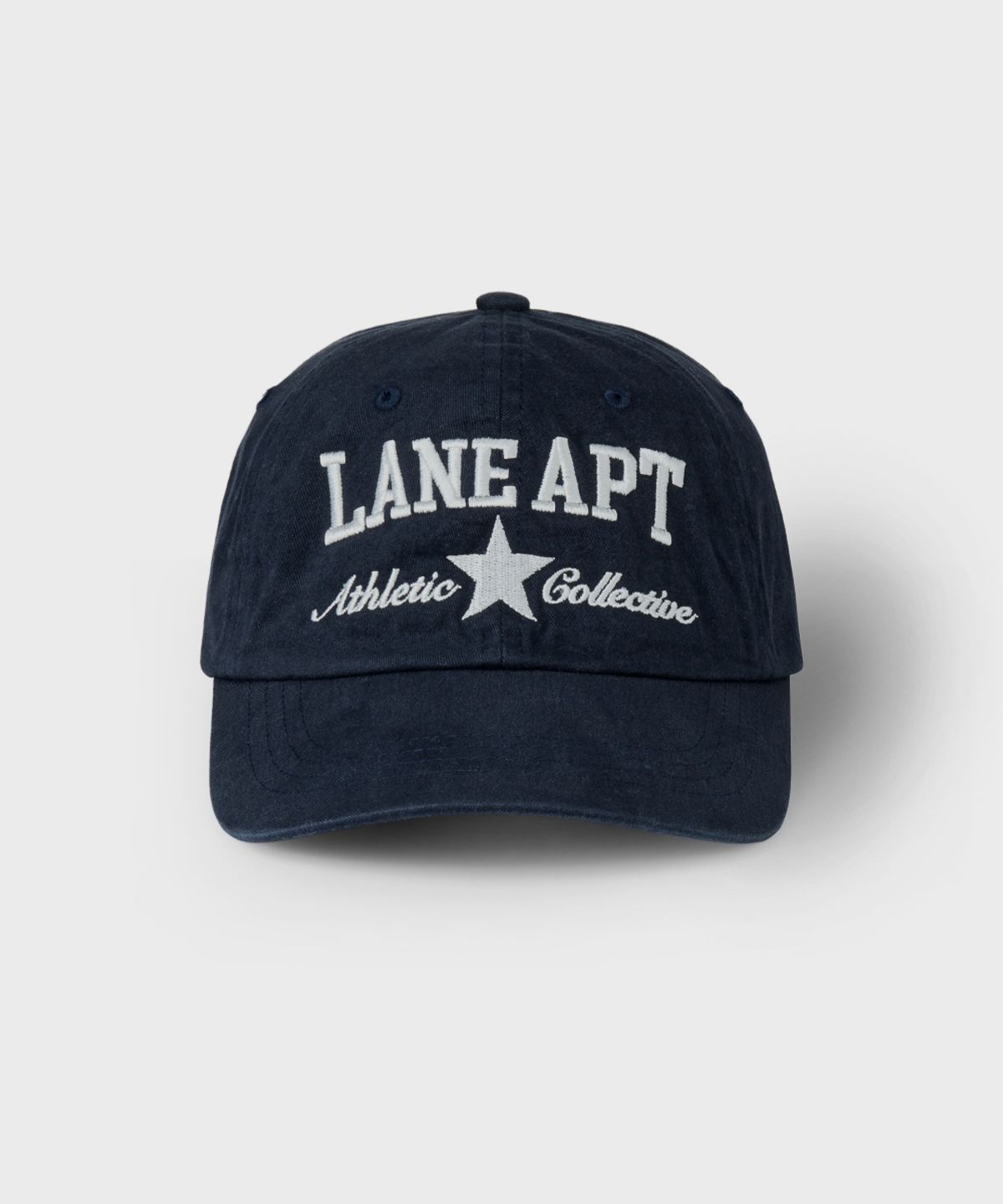 레인 아파트먼트(LANE APARTMENT) WASHING LOGO CAP [NAVY]