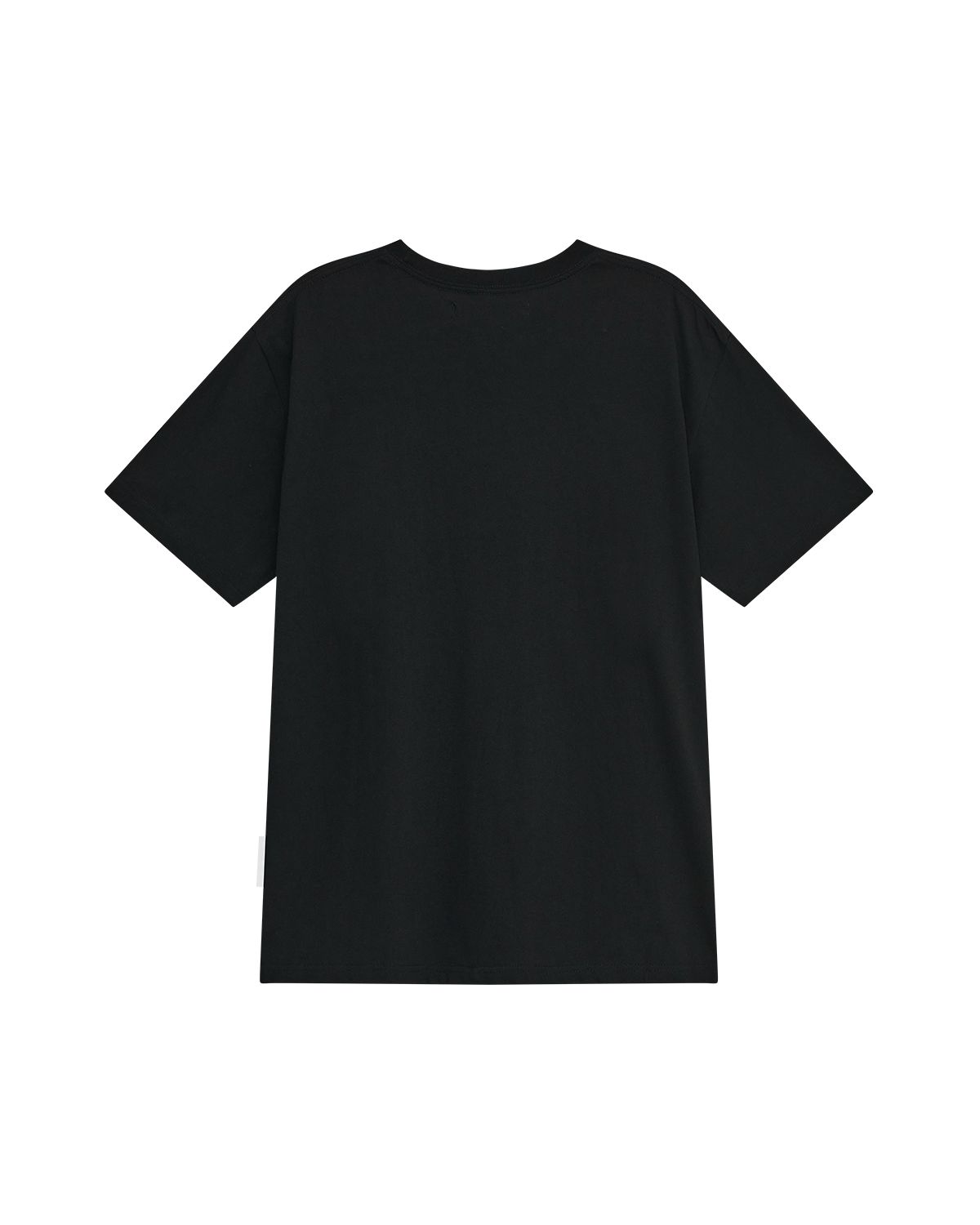 더뮤지엄비지터(THEMUSEUMVISITOR) TWO CURATORS ARTWORK OVERFIT T-SHIRT (BLACK)