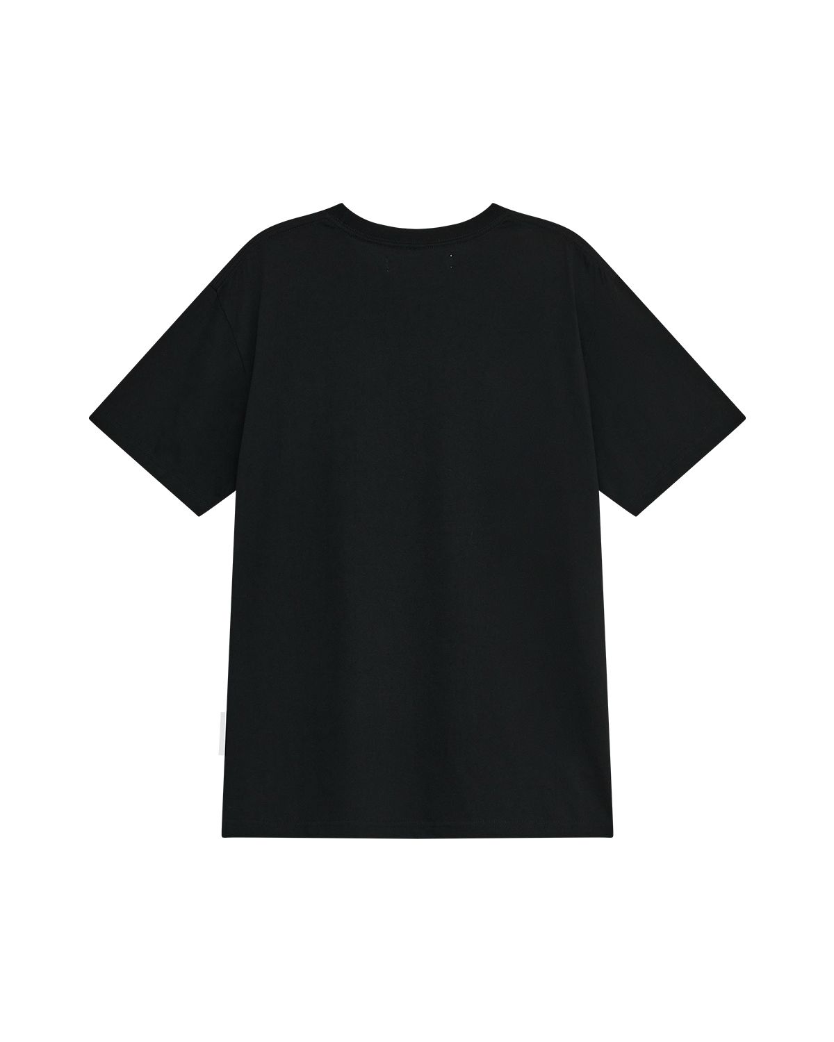 더뮤지엄비지터(THEMUSEUMVISITOR) HEART BLOSSOM OVERFIT T-SHIRT (BLACK)