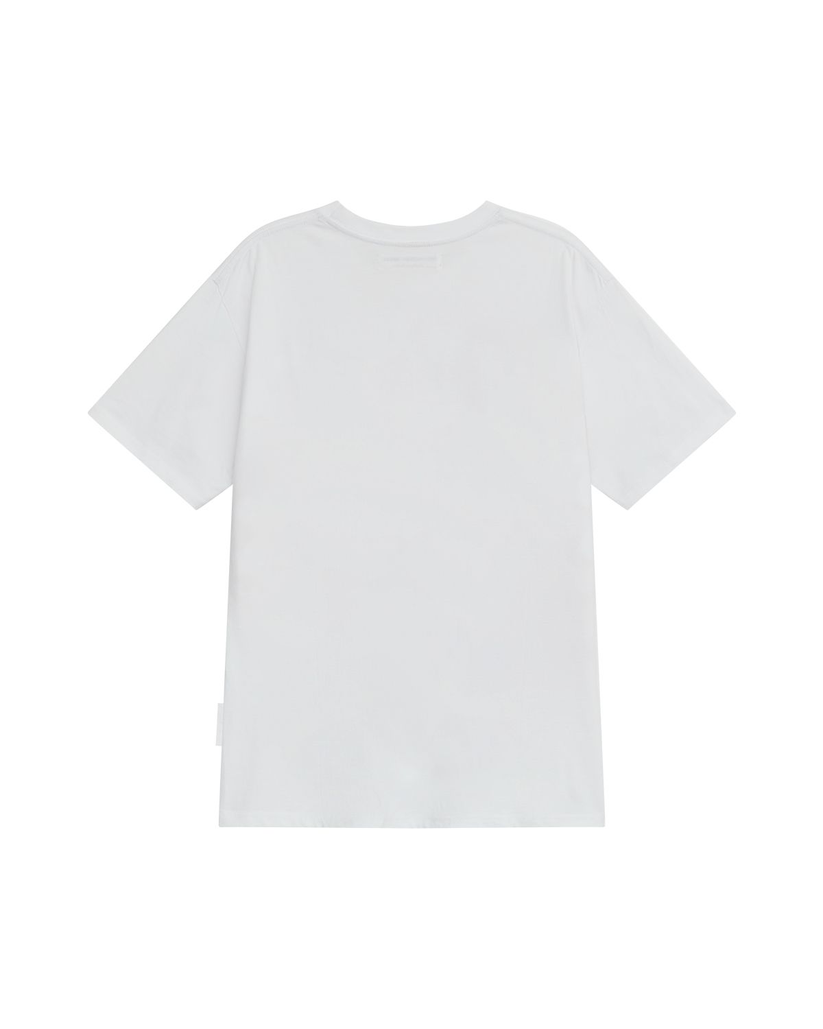 더뮤지엄비지터(THEMUSEUMVISITOR) HEART BLOSSOM OVERFIT T-SHIRT (WHITE)