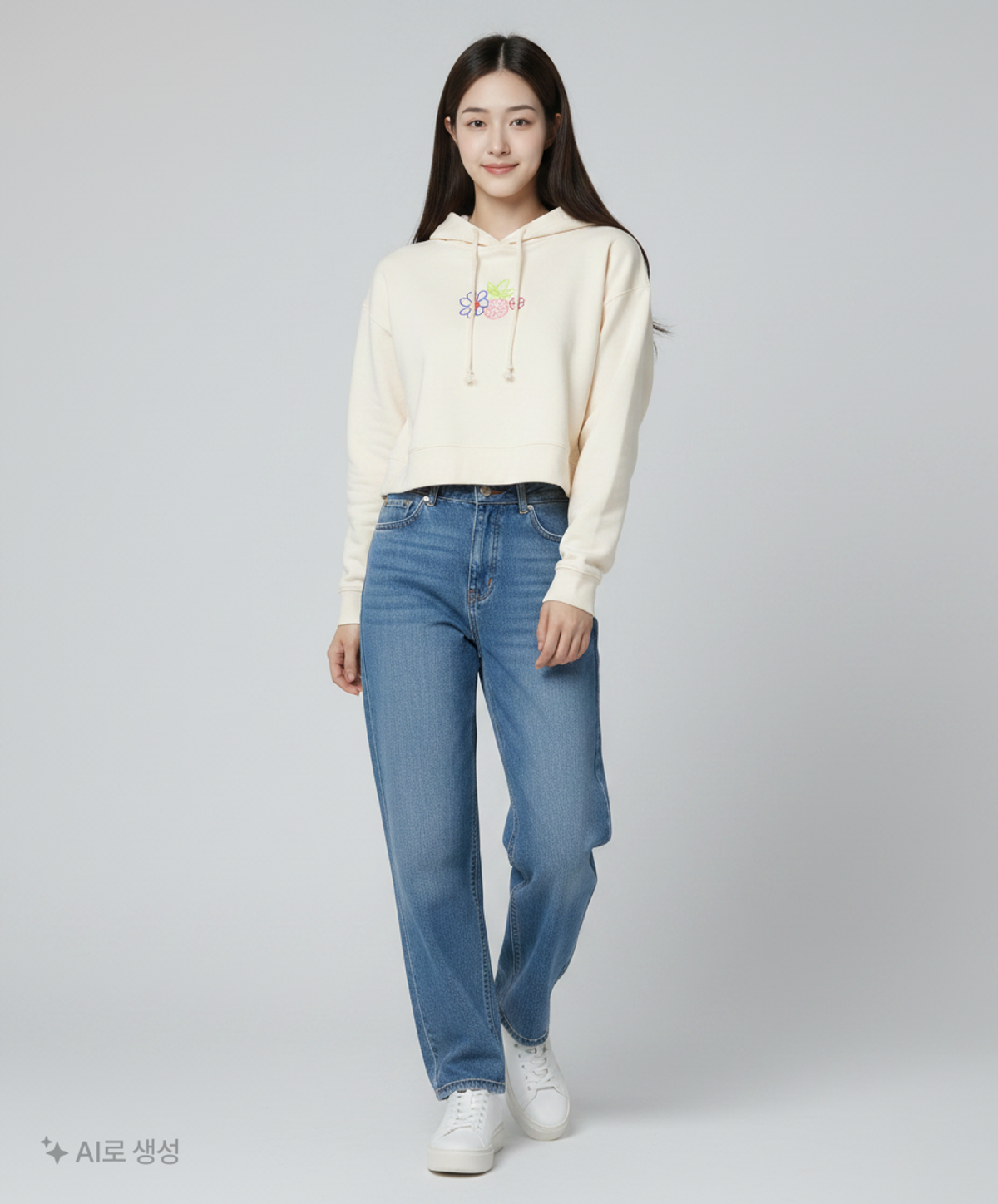 아디다스(ADIDAS) 후디 - 오프화이트 / GP3495 S