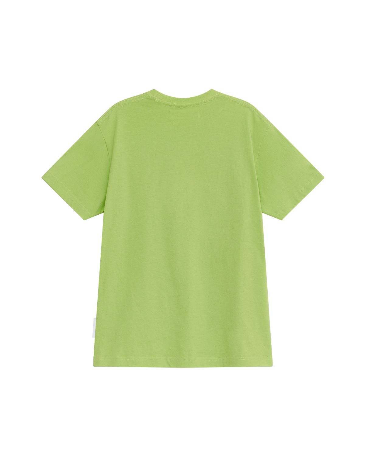 더뮤지엄비지터(THEMUSEUMVISITOR) MULTI TEXT GRAFFITI T-SHIRT (GREEN)