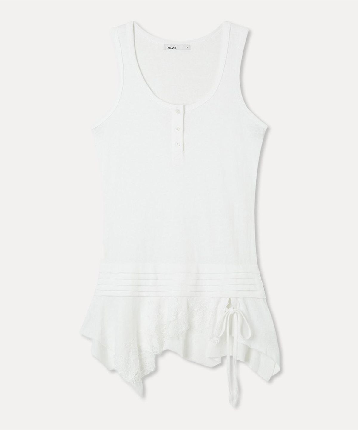 미쏘(MIXXO) 레이스 언발 레이어드 원피스 RE OWG58SS_MIWOWG78SS