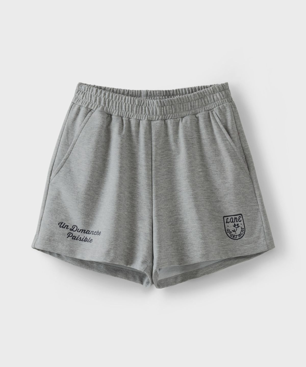 레인 아파트먼트(LANE APARTMENT) GYM SHORTS [MELANGE GRAY]