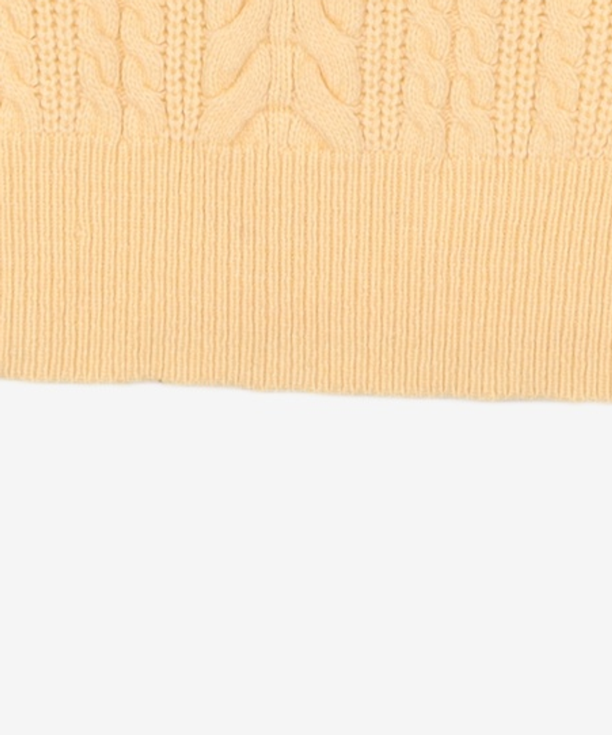 미쏘(MIXXO) 라운드 케이블 조직 스웨터 MIWKAAT64T M