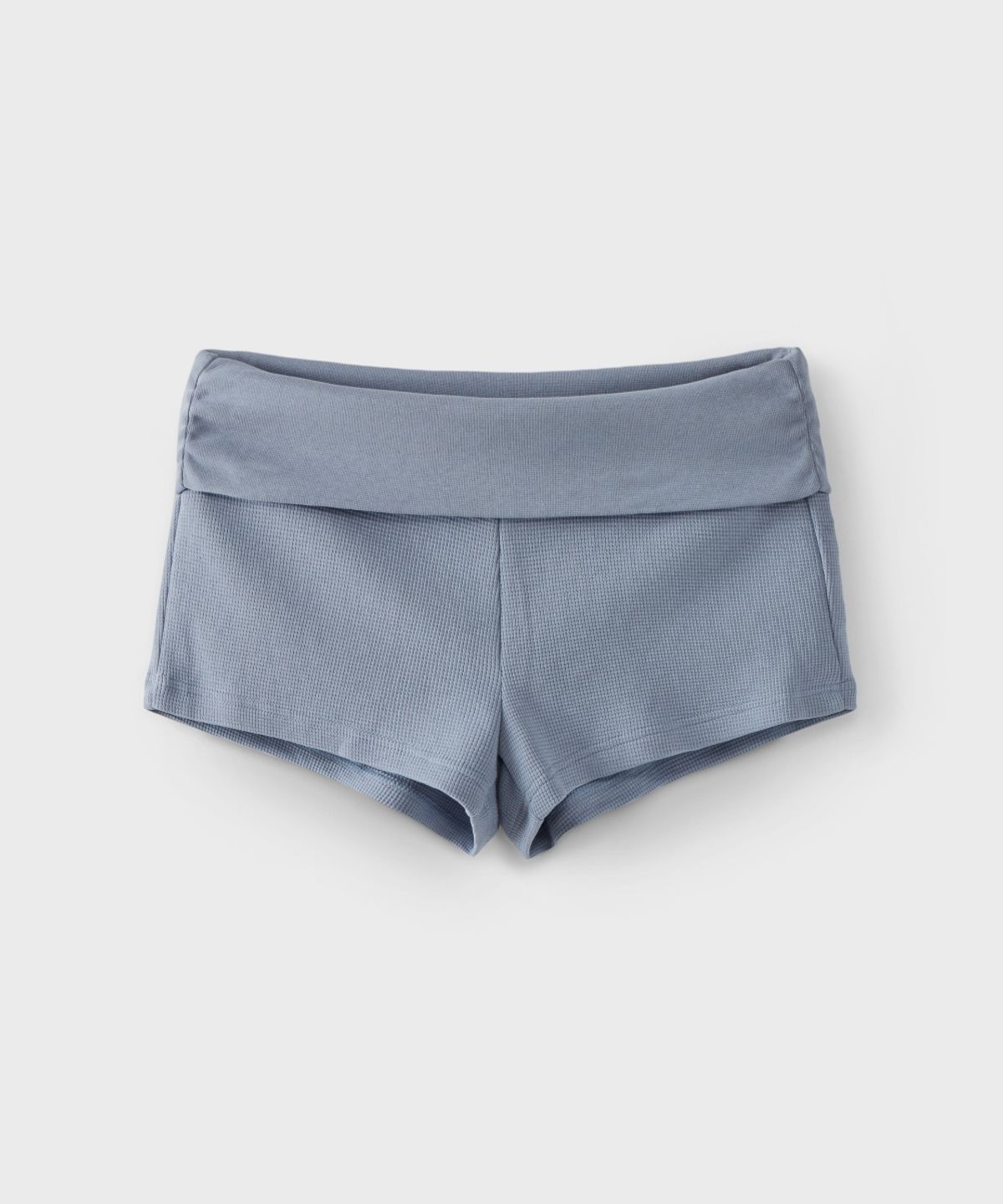 레인 아파트먼트(LANE APARTMENT) WAFFLE FOLDING SHORTS [FOG BLUE]