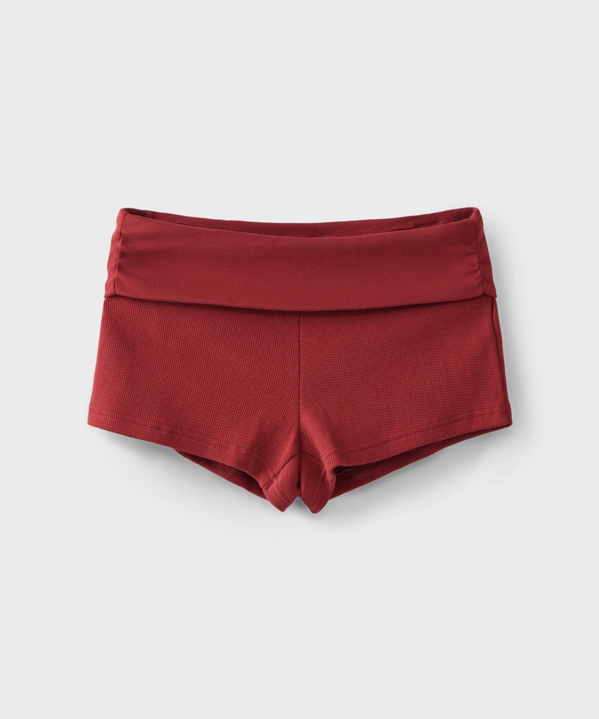 레인 아파트먼트(LANE APARTMENT) WAFFLE FOLDING SHORTS [RED]