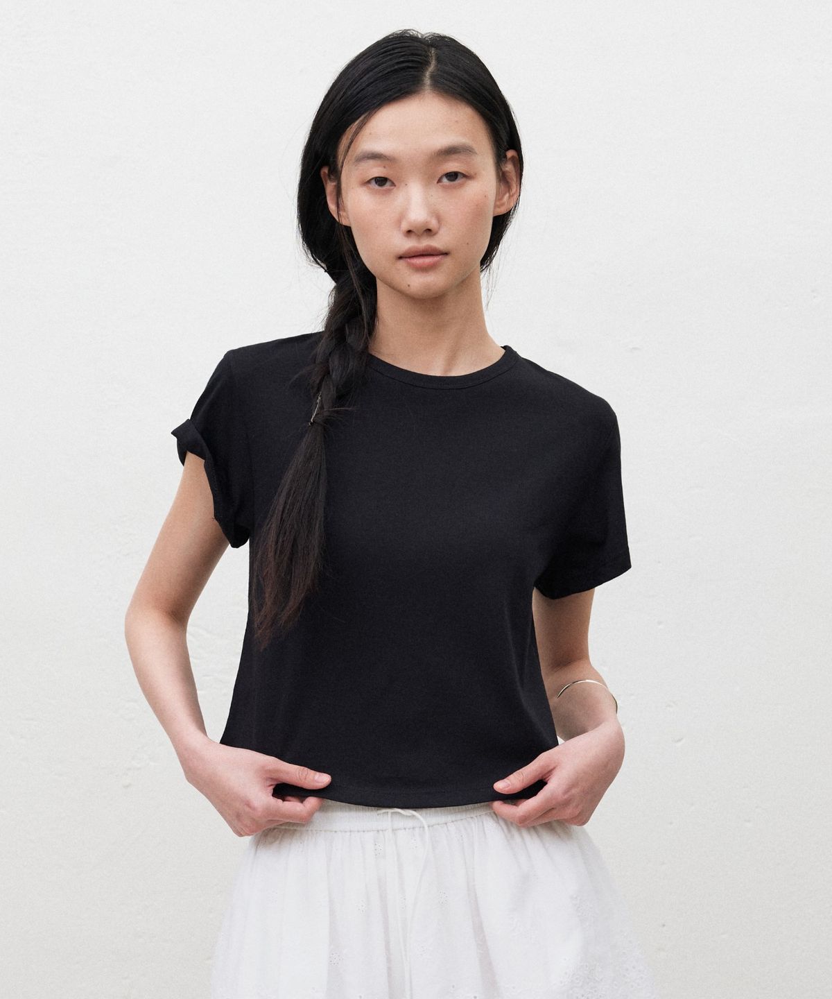 망고매니플리즈(MANGO MANY PLEASE) DUST CROP TEE_4COLORS