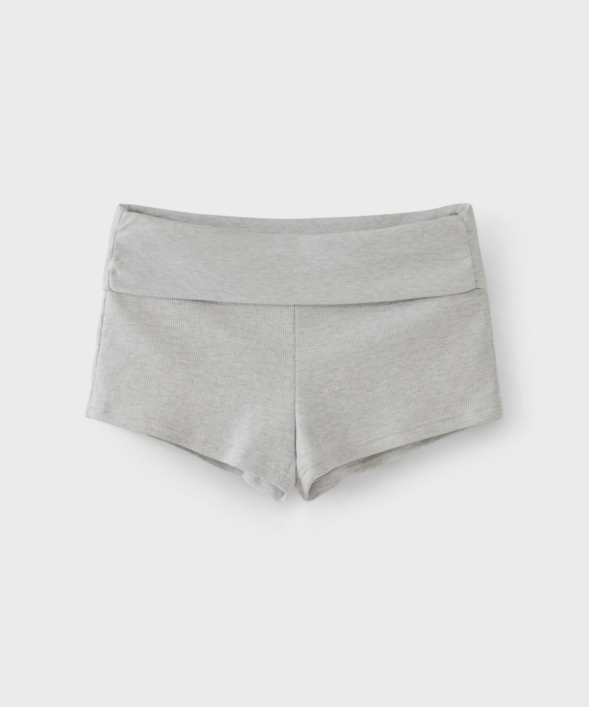 레인 아파트먼트(LANE APARTMENT) WAFFLE FOLDING SHORTS [LIGHT MELANGE GRAY]