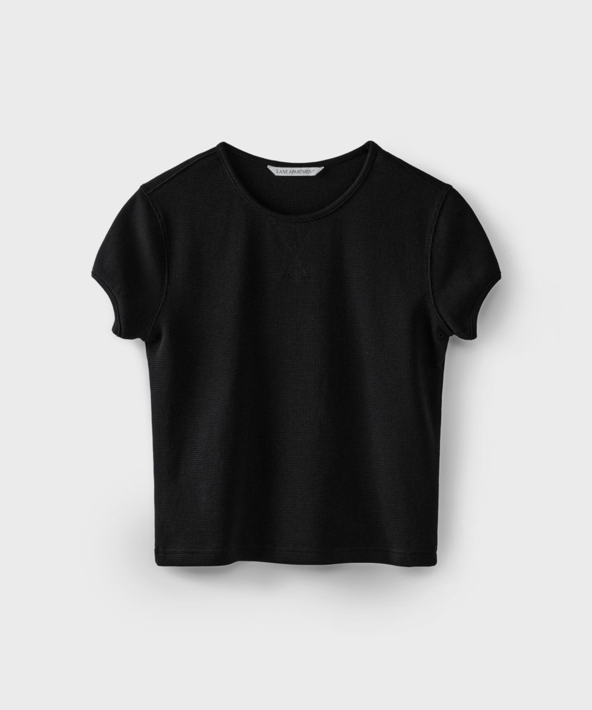 레인 아파트먼트(LANE APARTMENT) TINA WAFFLE TOP [BLACK]