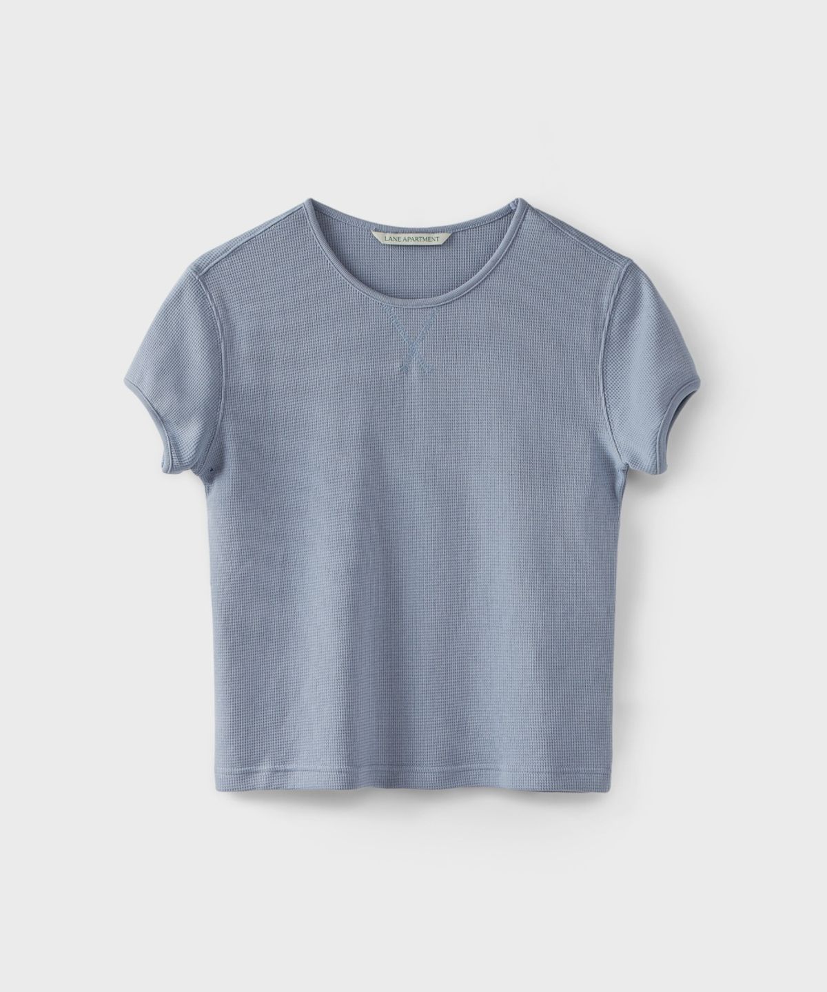 레인 아파트먼트(LANE APARTMENT) TINA WAFFLE TOP [FOG BLUE]