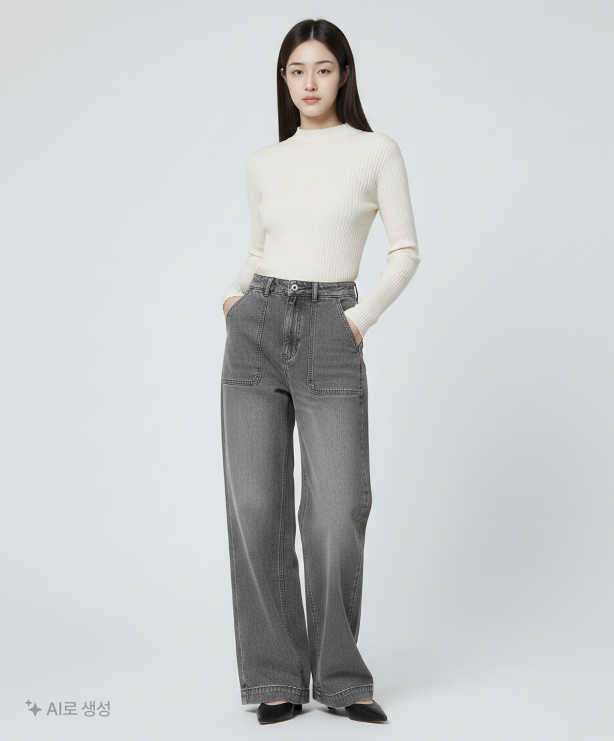 자라(ZARA) 청/데님 팬츠 36
