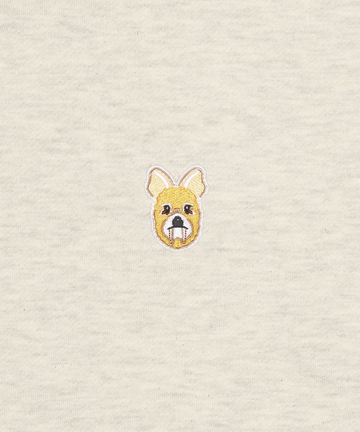 고라미스(GORAMIS) 고라니 페이스 기모 후드티 [OATMEAL]