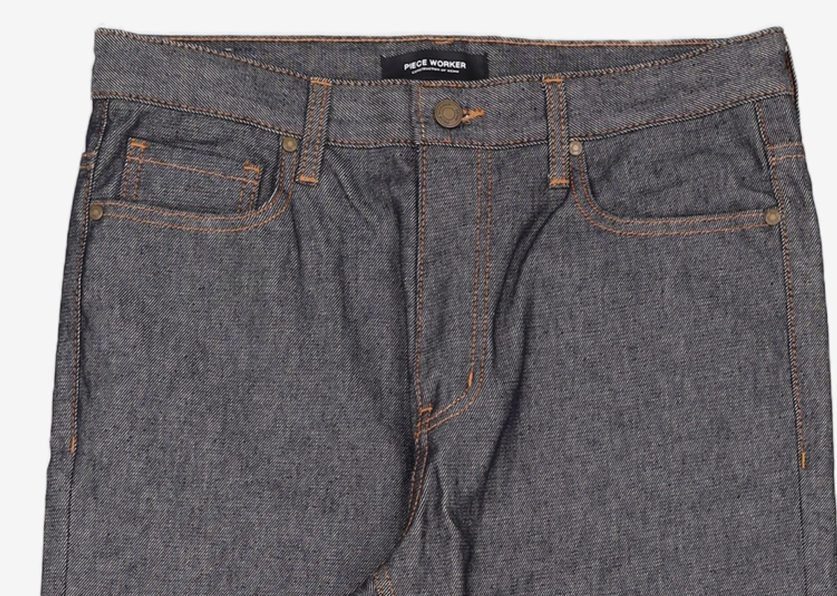 피스워커(PIECE WORKER) Raw Indigo / Semi Wide 32