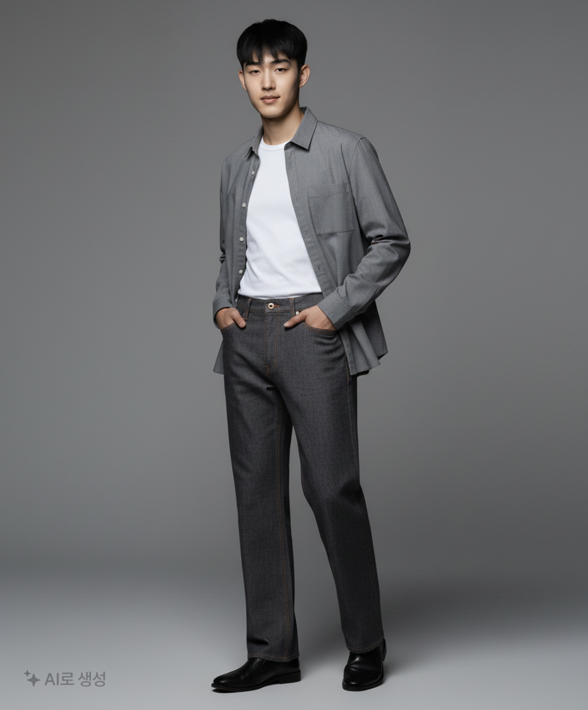 피스워커(PIECE WORKER) Raw Indigo / Semi Wide 32