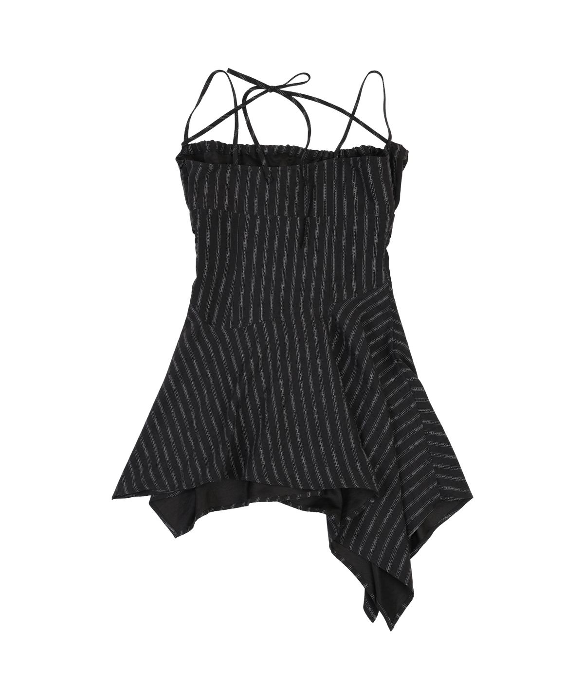 오디너리 홀리데이(ORDINARY HOLIDAY) FLARE SLEEVELESS MINI DRESS [BLACK]