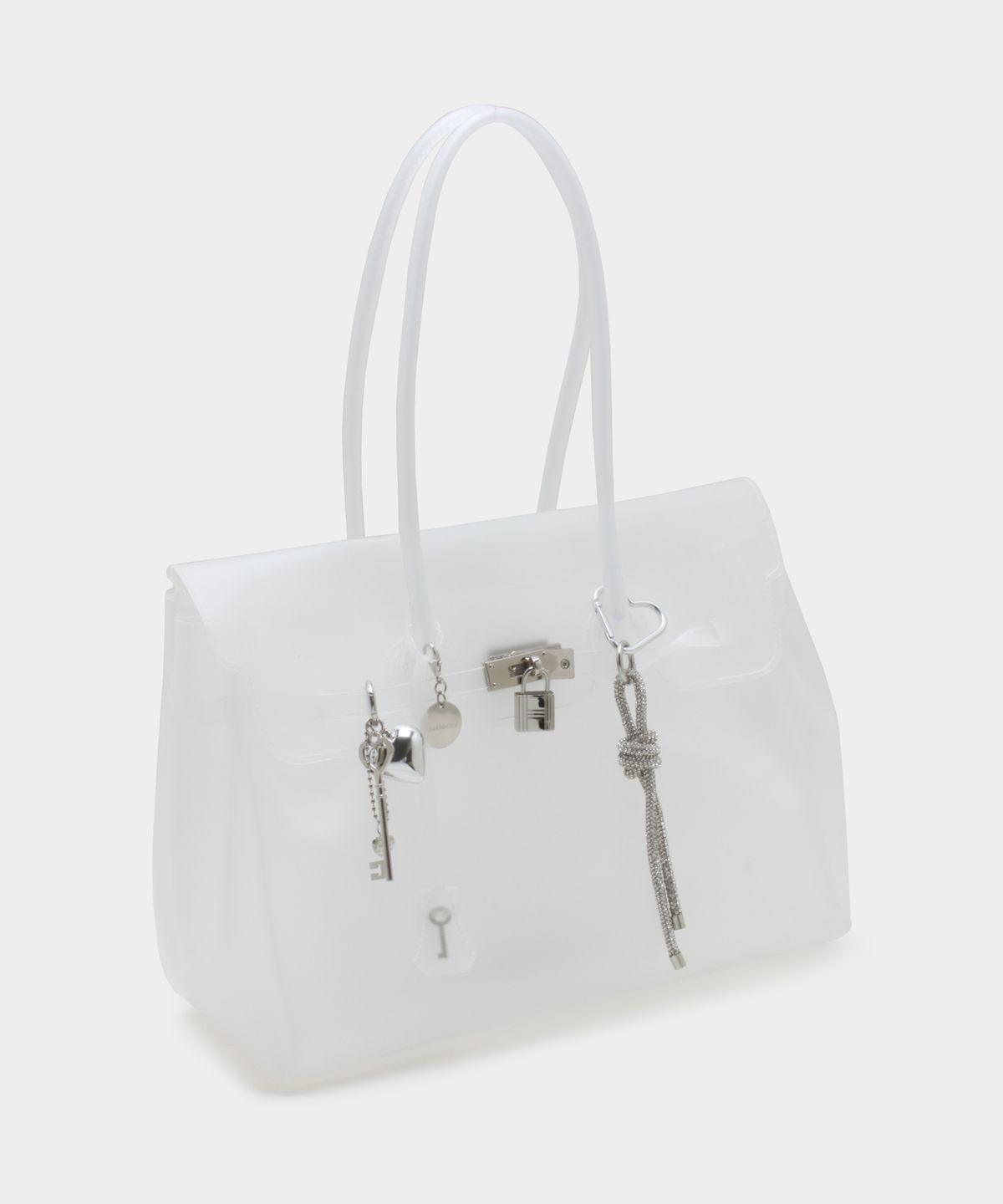 마틴콕스(MATINCOX) Jelly Keyring Bag - White