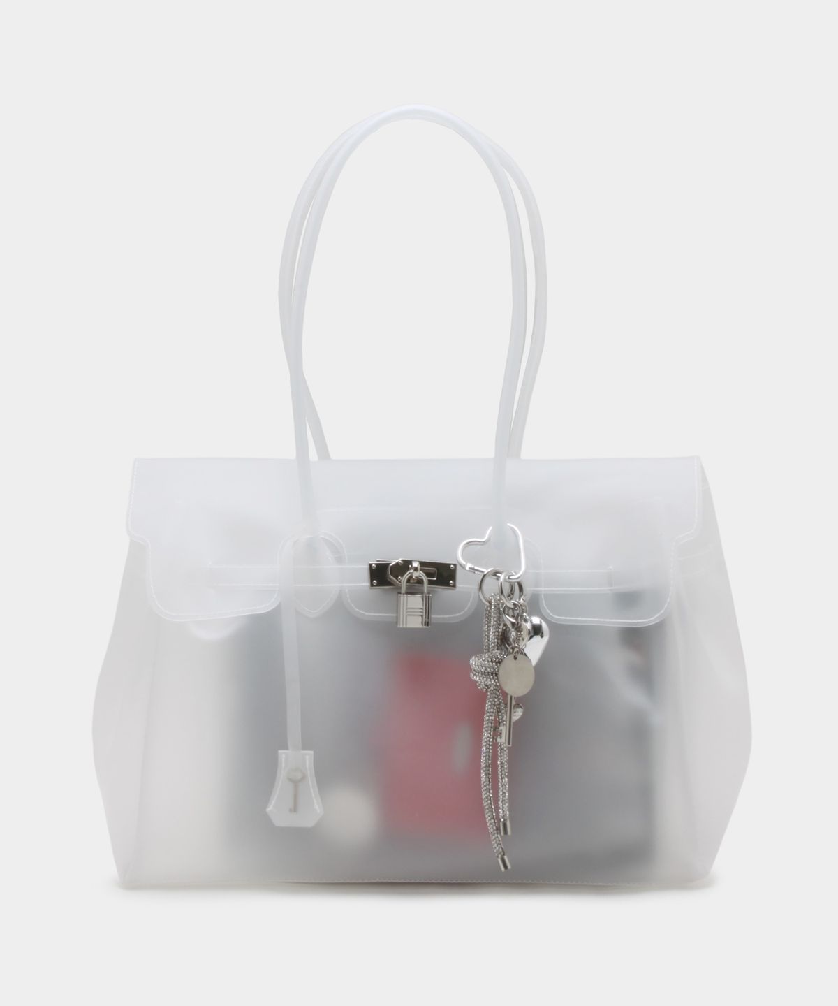 마틴콕스(MATINCOX) Jelly Keyring Bag - White