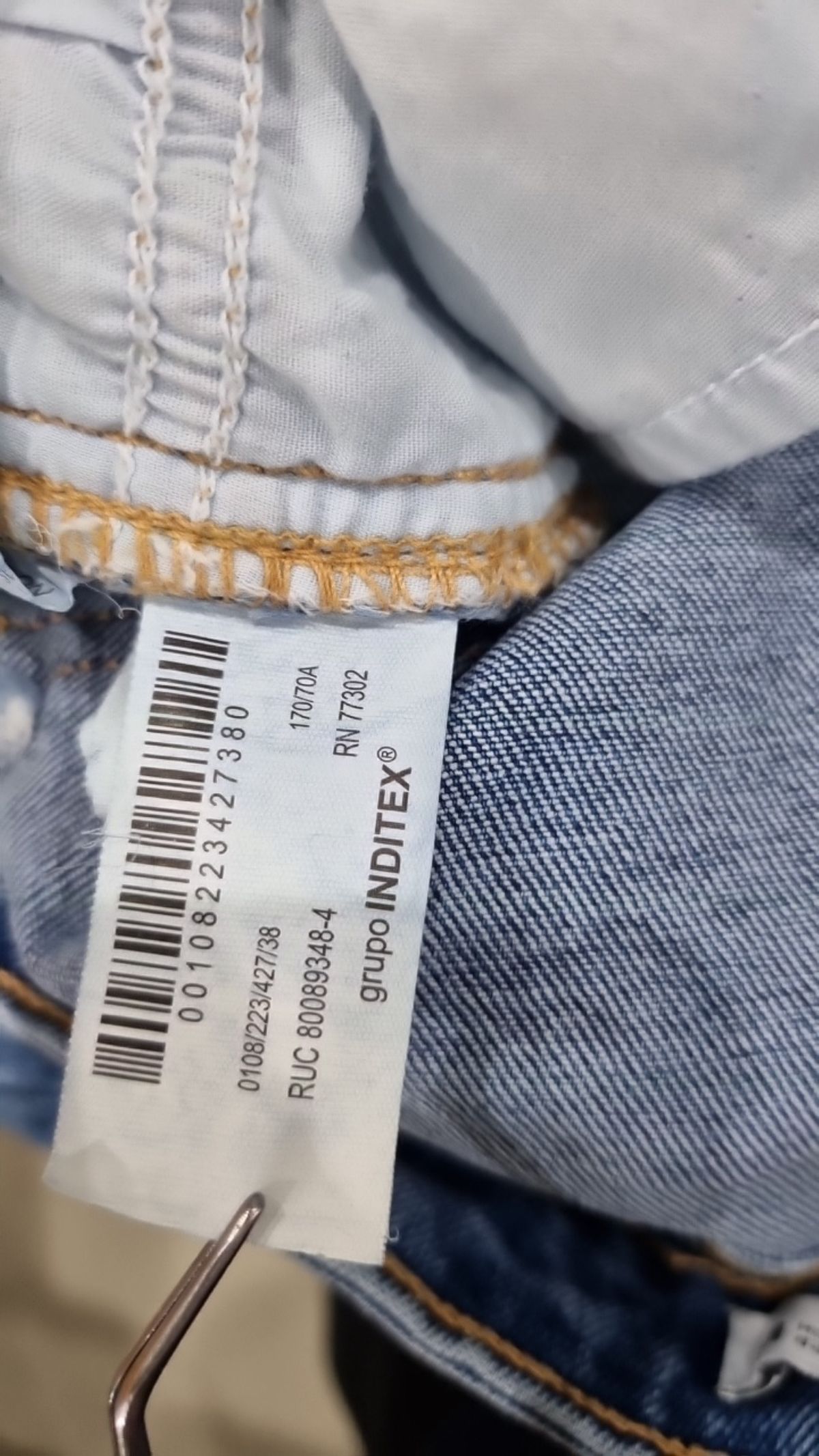 자라(ZARA) 청/데님 팬츠 38
