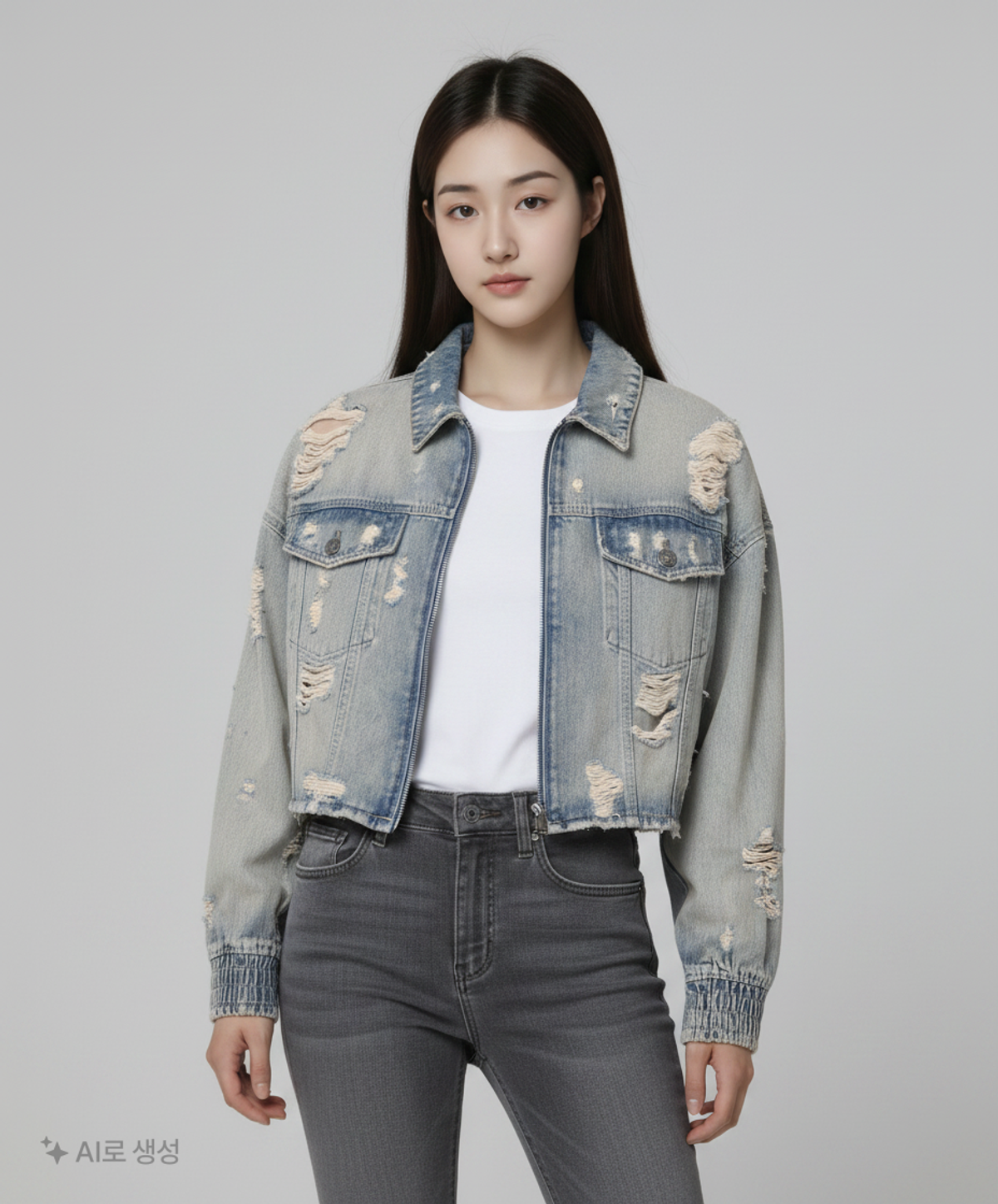 자라(ZARA) 데님/트러커 재킷 M