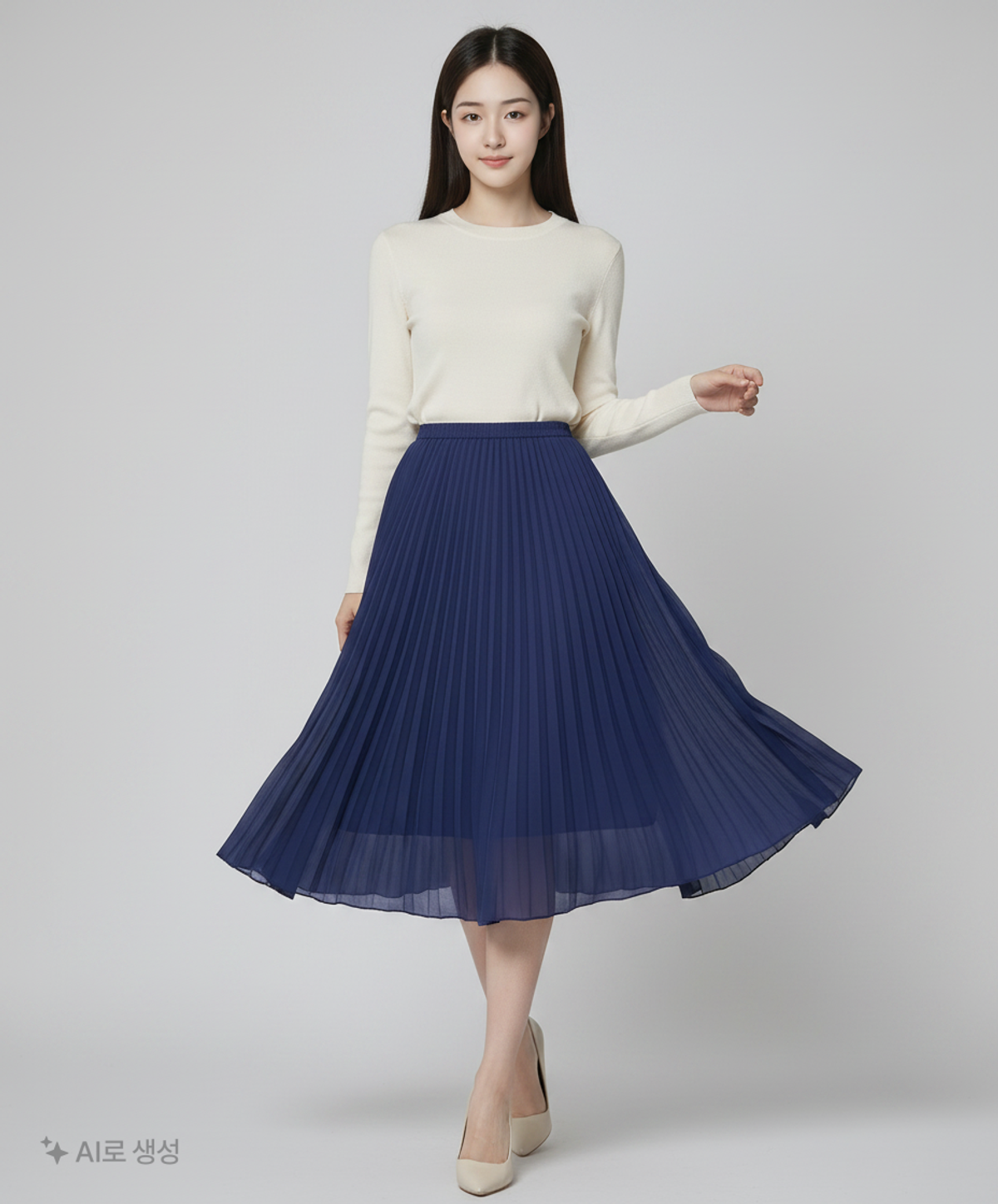 유니클로(UNIQLO) 롱스커트 M