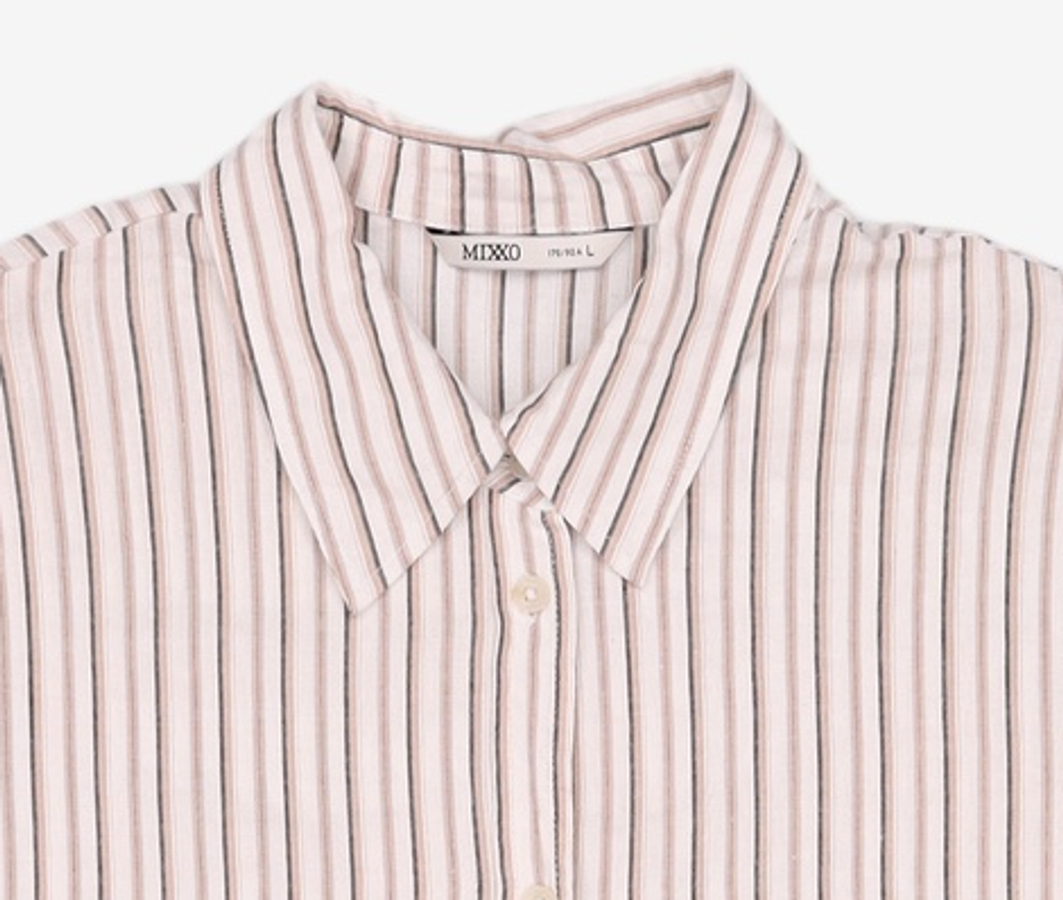 미쏘(MIXXO) 네츄럴 오버핏 셔츠_MIWYWE502B L