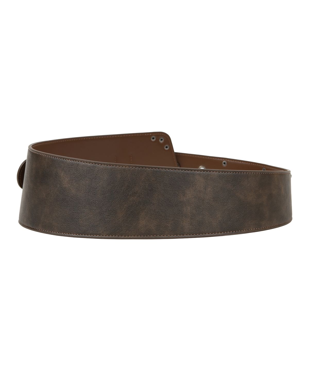 오디너리 홀리데이(ORDINARY HOLIDAY) UNBALANCE BOLD BELT [BROWN]