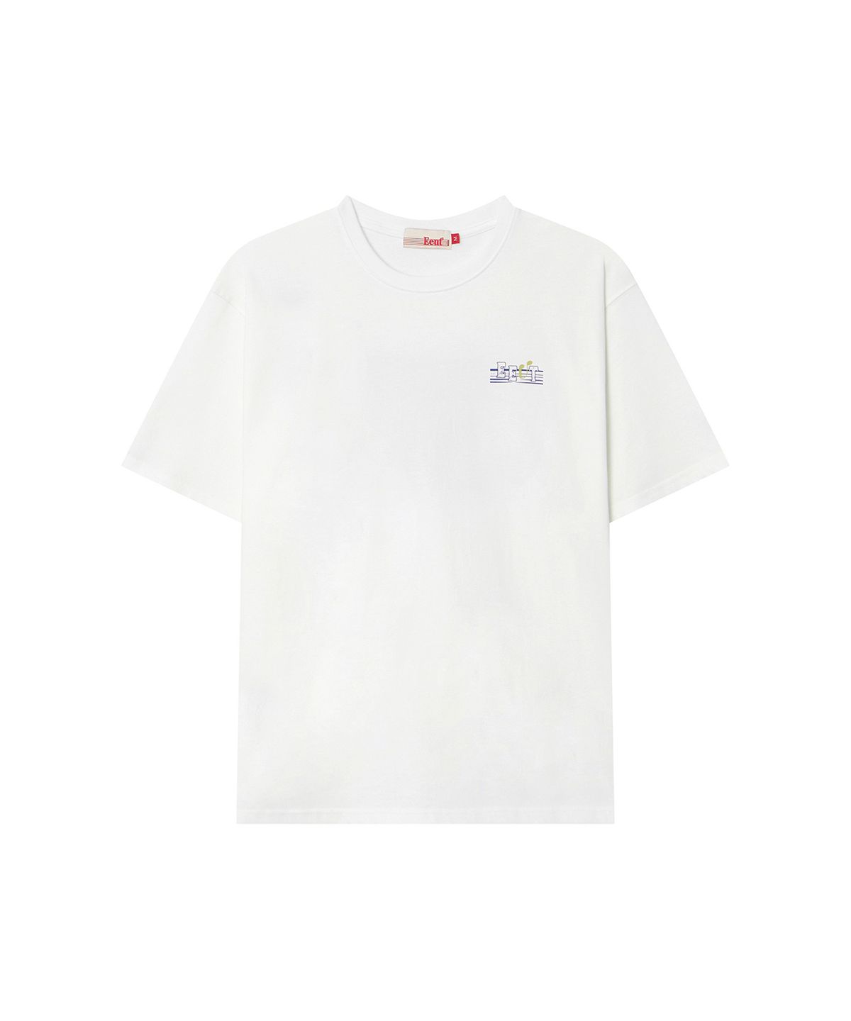 이우트(EEUT) DANCING NOTE T-SHIRT / WHITE