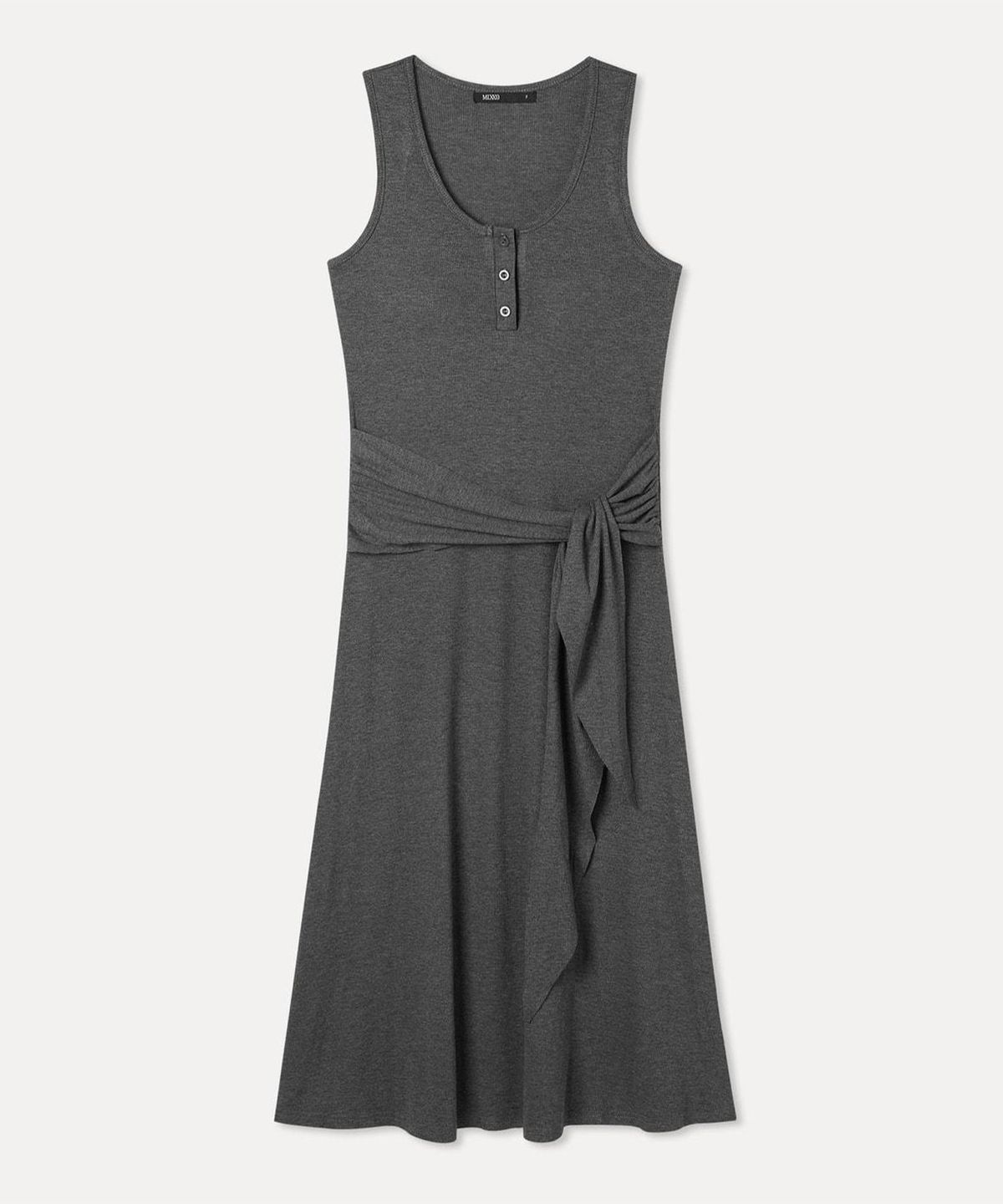 미쏘(MIXXO) 슬리브리스 매듭 소프트 원피스 RE OWG53SS_MIWOMG73SS