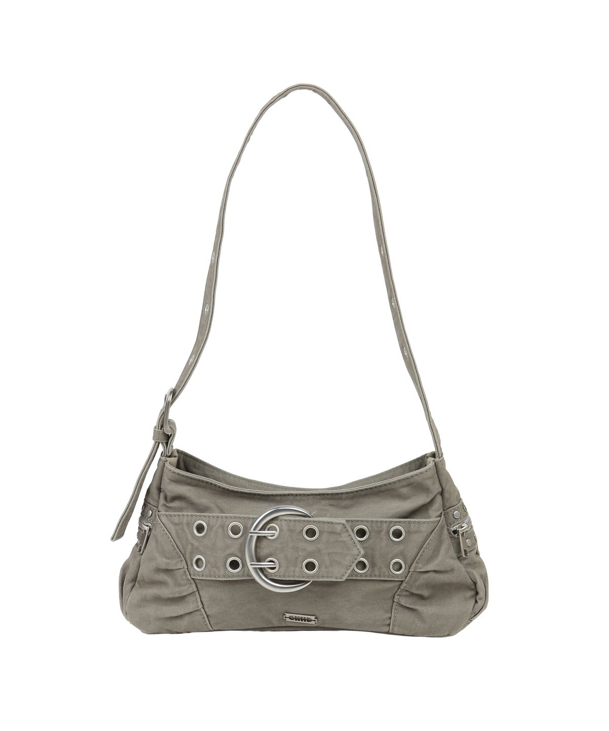 오디너리 홀리데이(ORDINARY HOLIDAY) BELTED DETAIL BAG [GRAY]