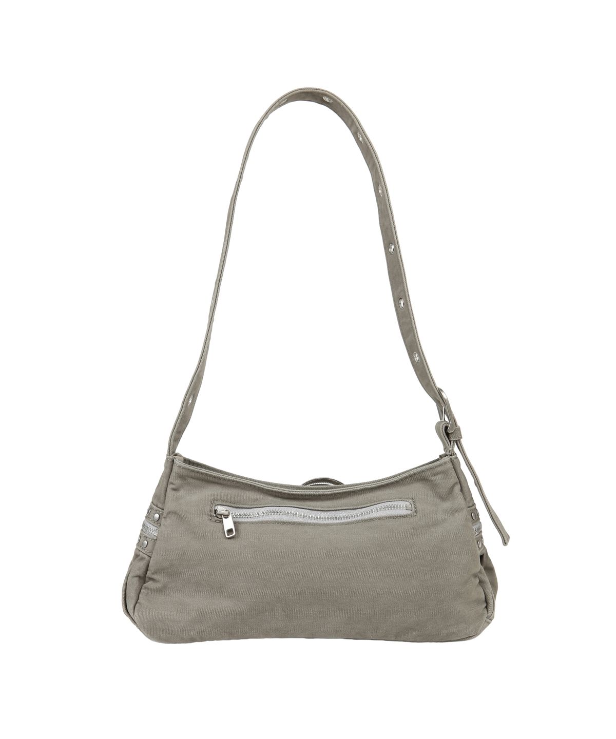오디너리 홀리데이(ORDINARY HOLIDAY) BELTED DETAIL BAG [GRAY]