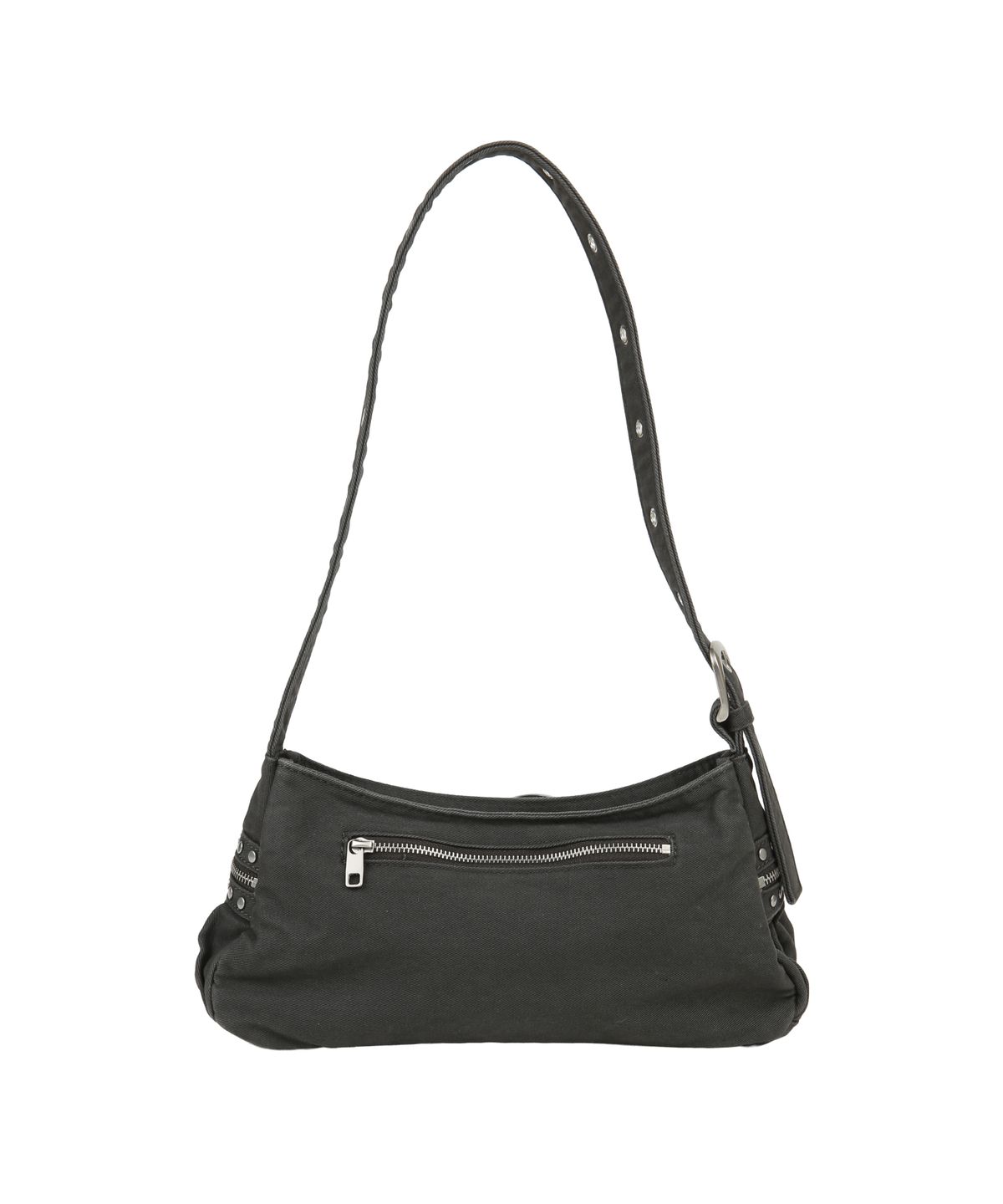 오디너리 홀리데이(ORDINARY HOLIDAY) BELTED DETAIL BAG [CHARCOAL]