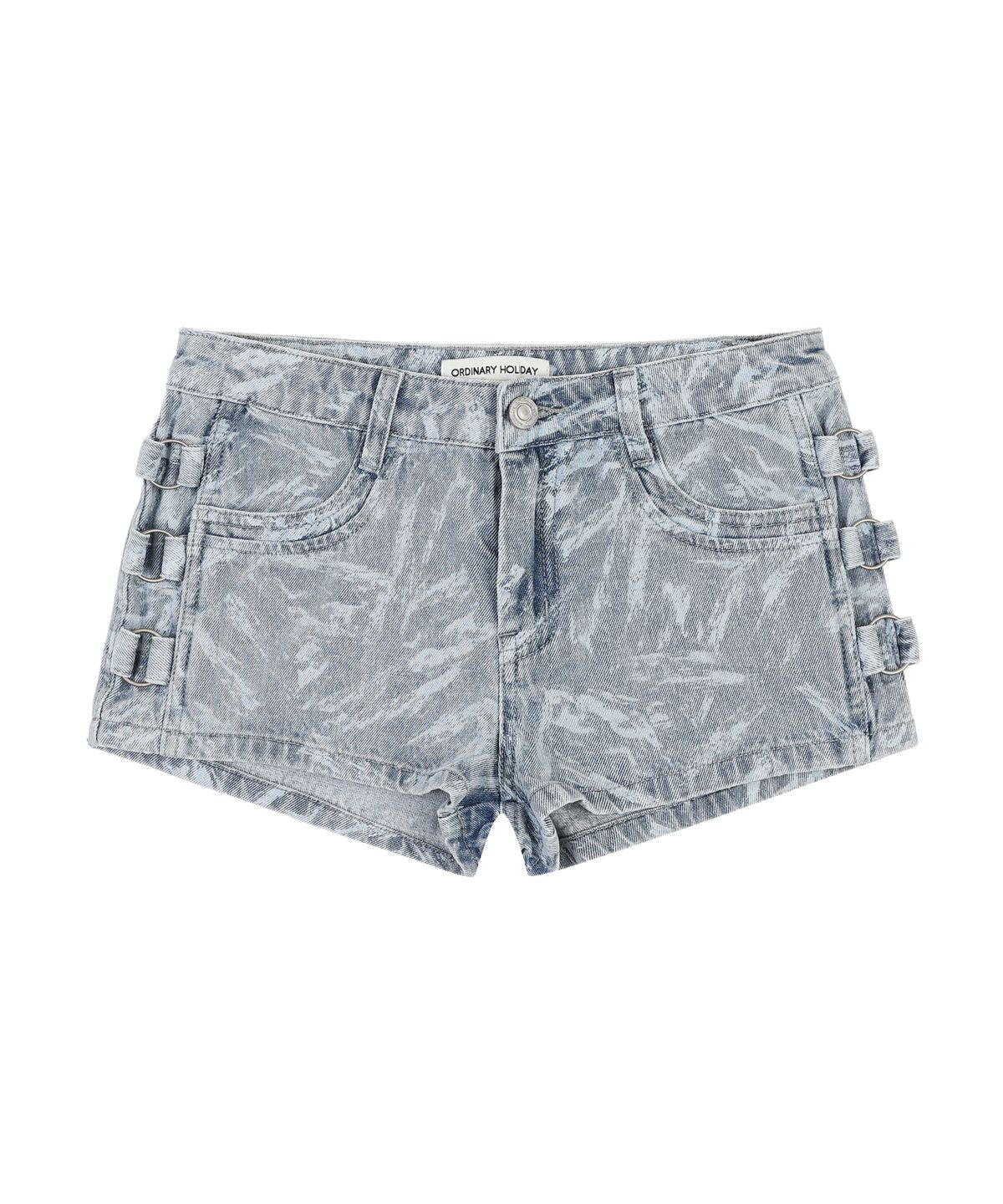 오디너리 홀리데이(ORDINARY HOLIDAY) MICRO DENIM SHORTS [SKY BLUE]